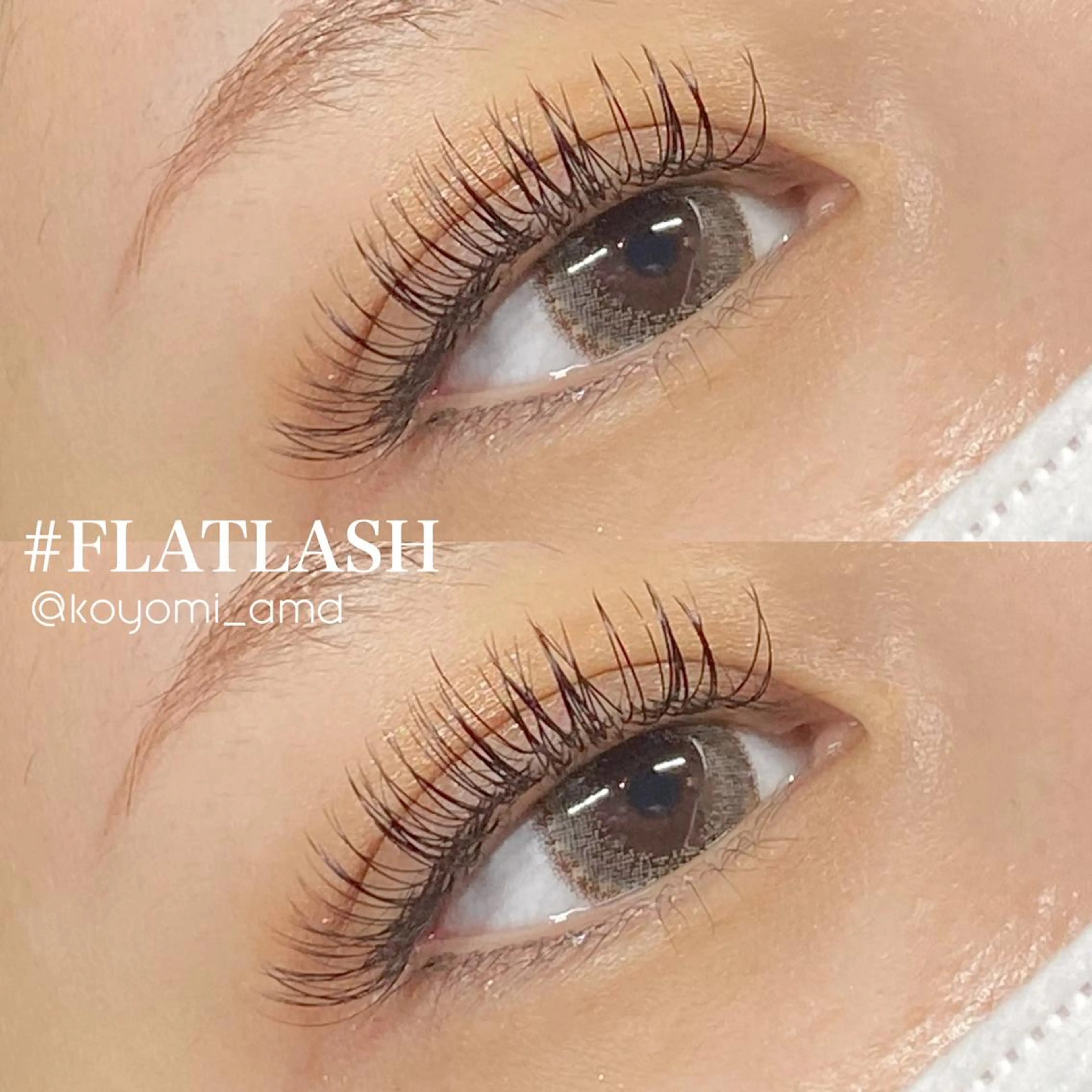 マツエク・マツパ フラットラッシュ eyelash eyebrow salon  joie365所属・joie365 koyomiのマツエク・マツパデザイン