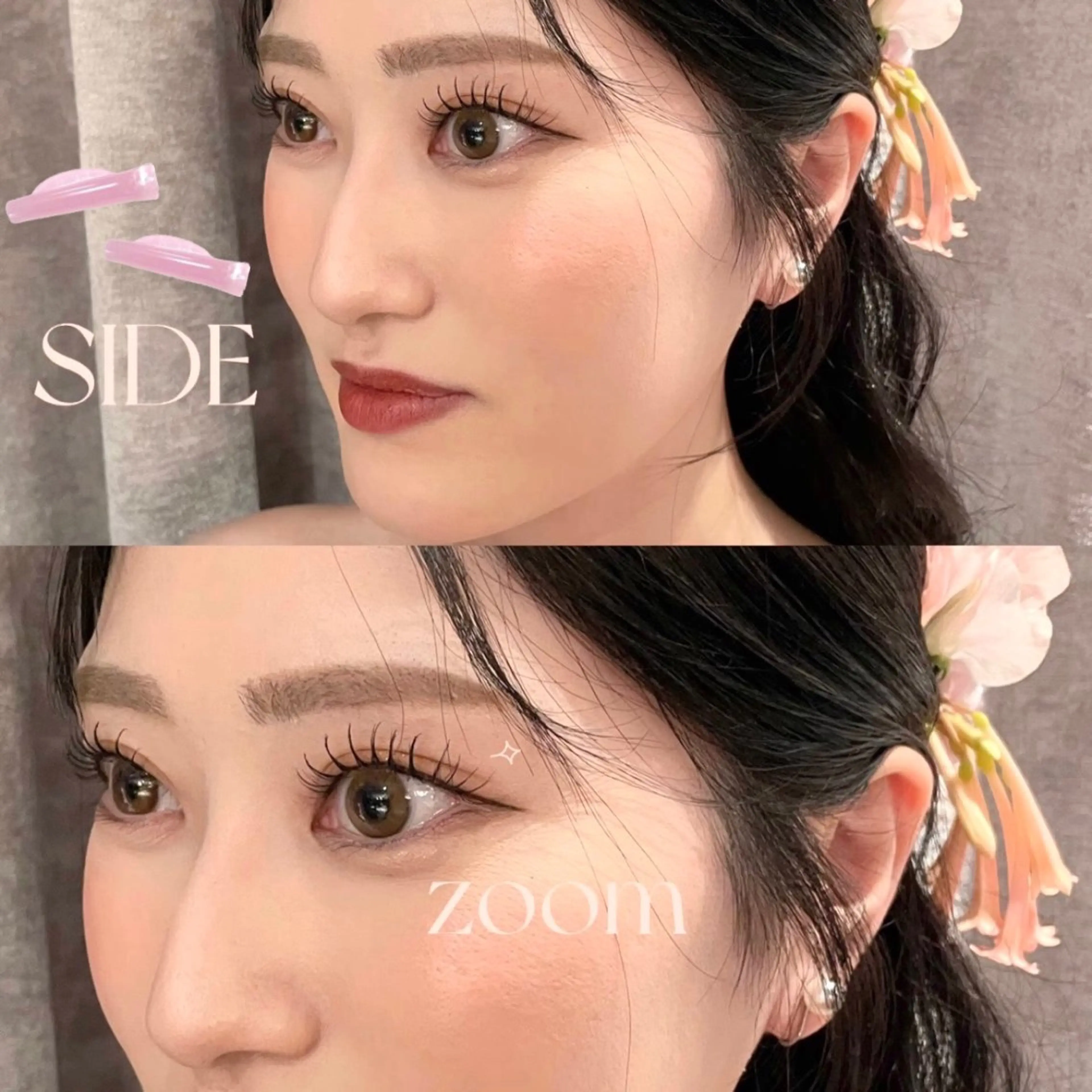 マツエク・マツパ niu(ニウ)所属・niu⟢ Maiのマツエク・マツパデザイン