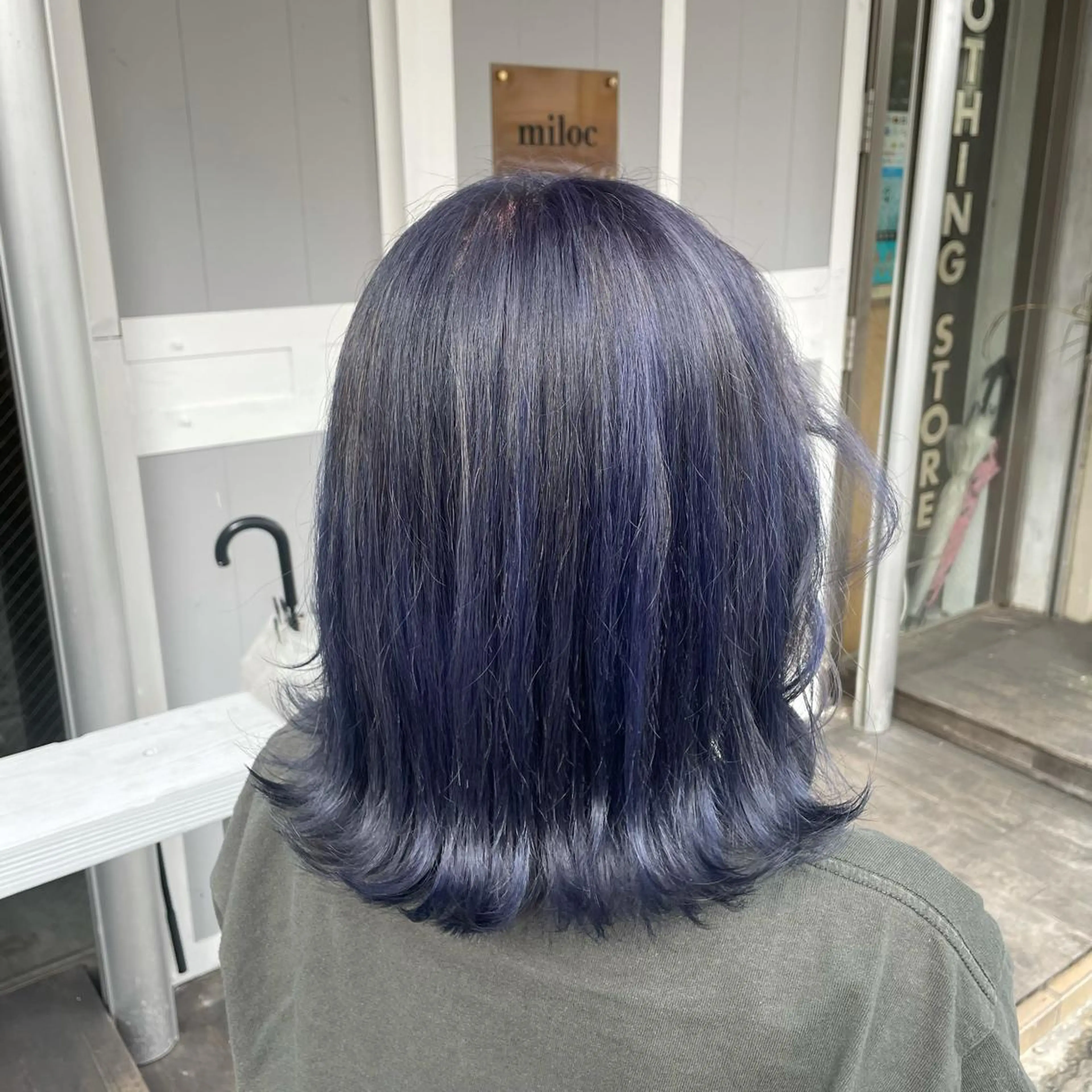 ミディアム カラー ヘアカラー miloc那覇 MIKUのヘアスタイル