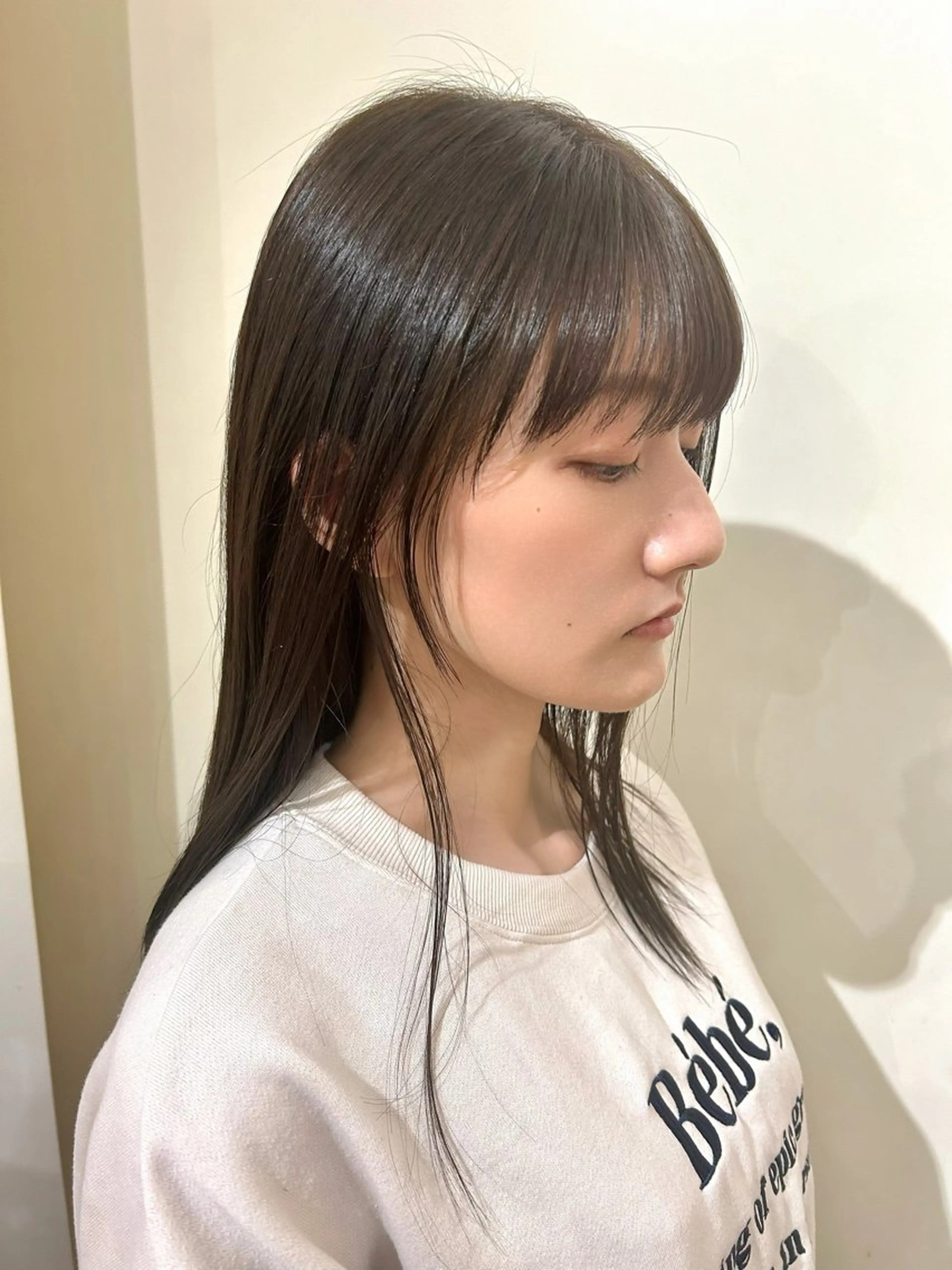 ミディアム カラー カット ヘアカラー AiWill所属・🫧透明感カラー/ 青山瑞季🫧のヘアスタイル