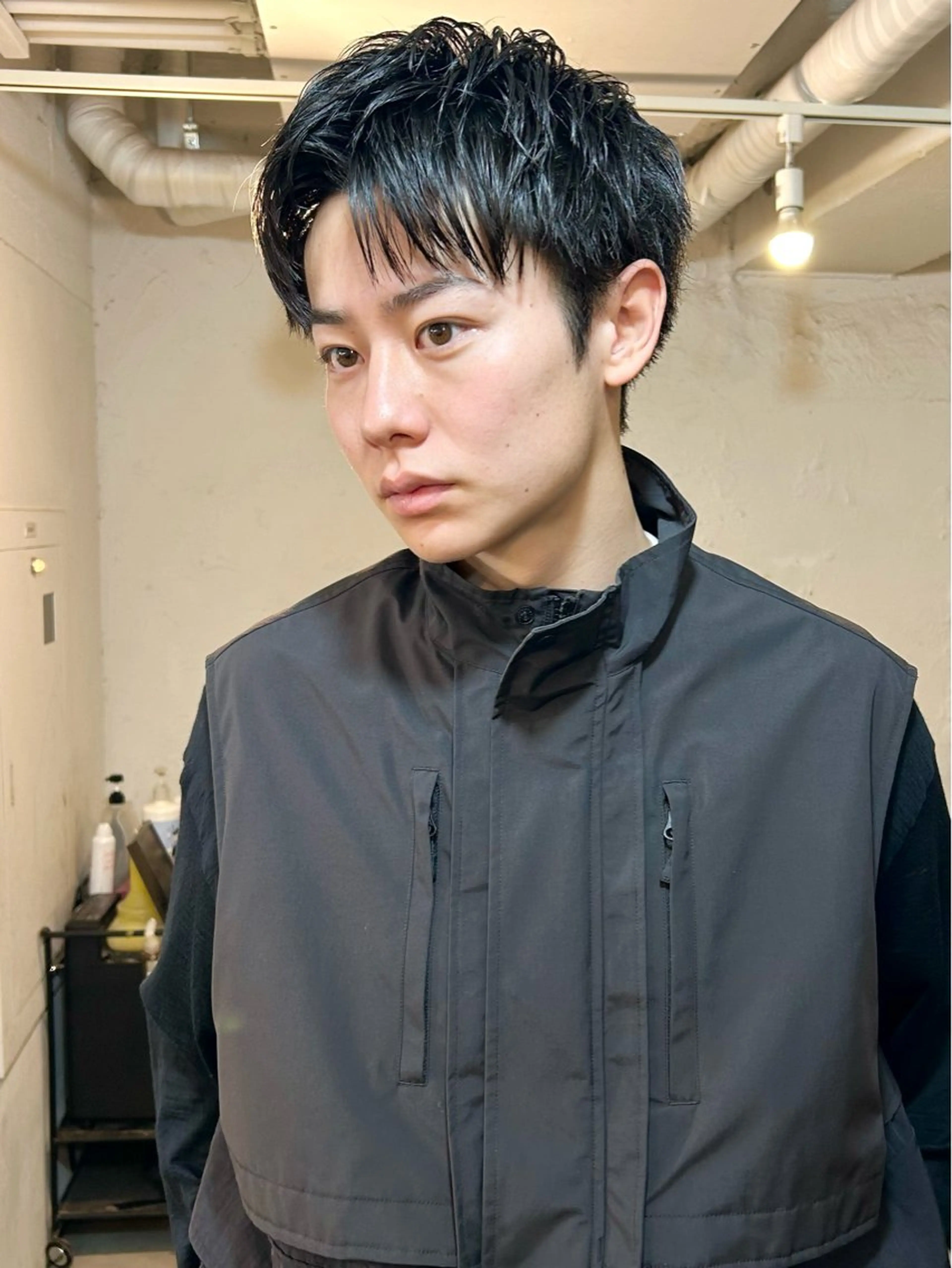 メンズ社会人カットの写真