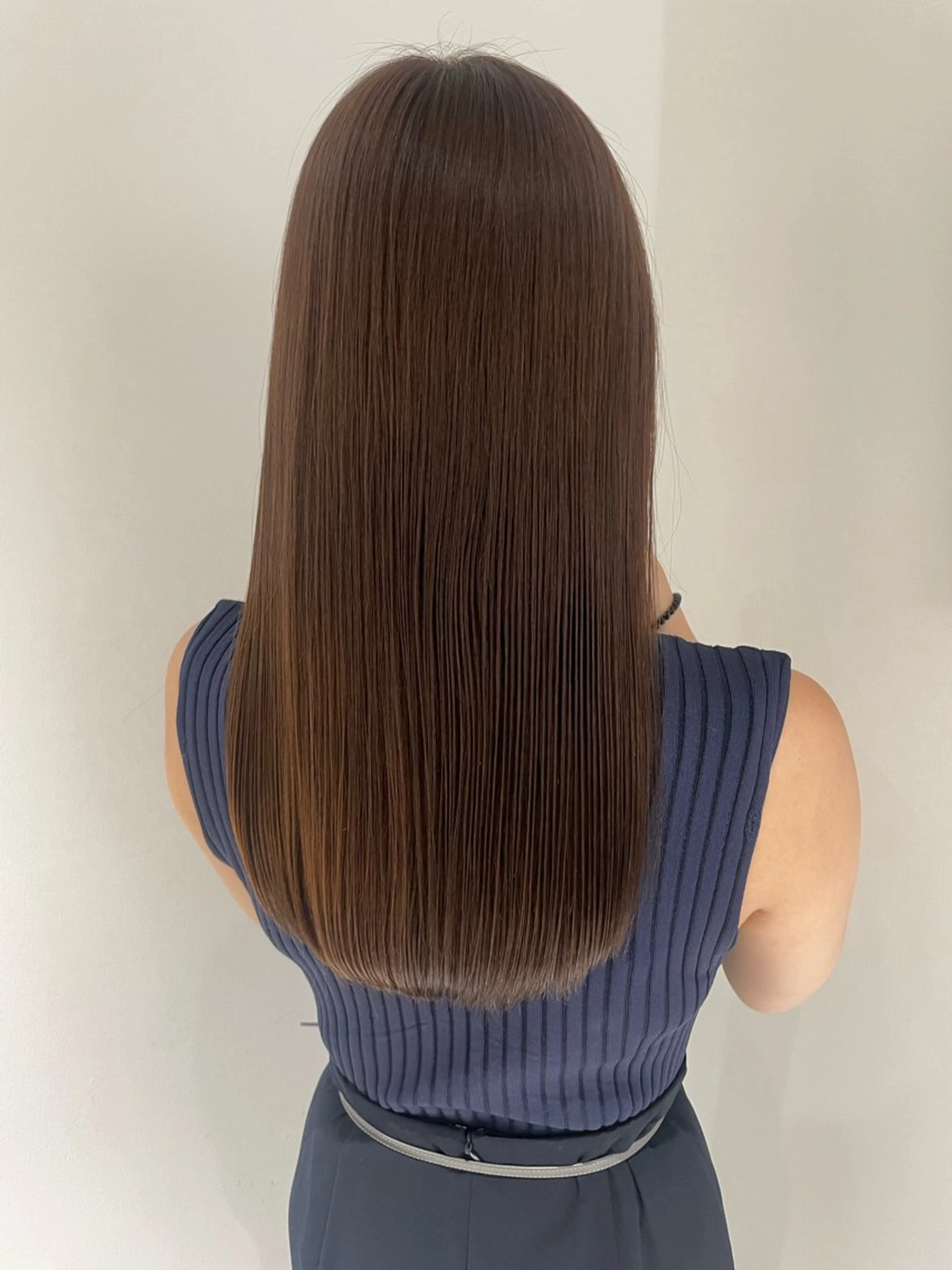 ロング カット ヘアカラー トリートメント イヌマル アユ / Fier umedaのヘアスタイル