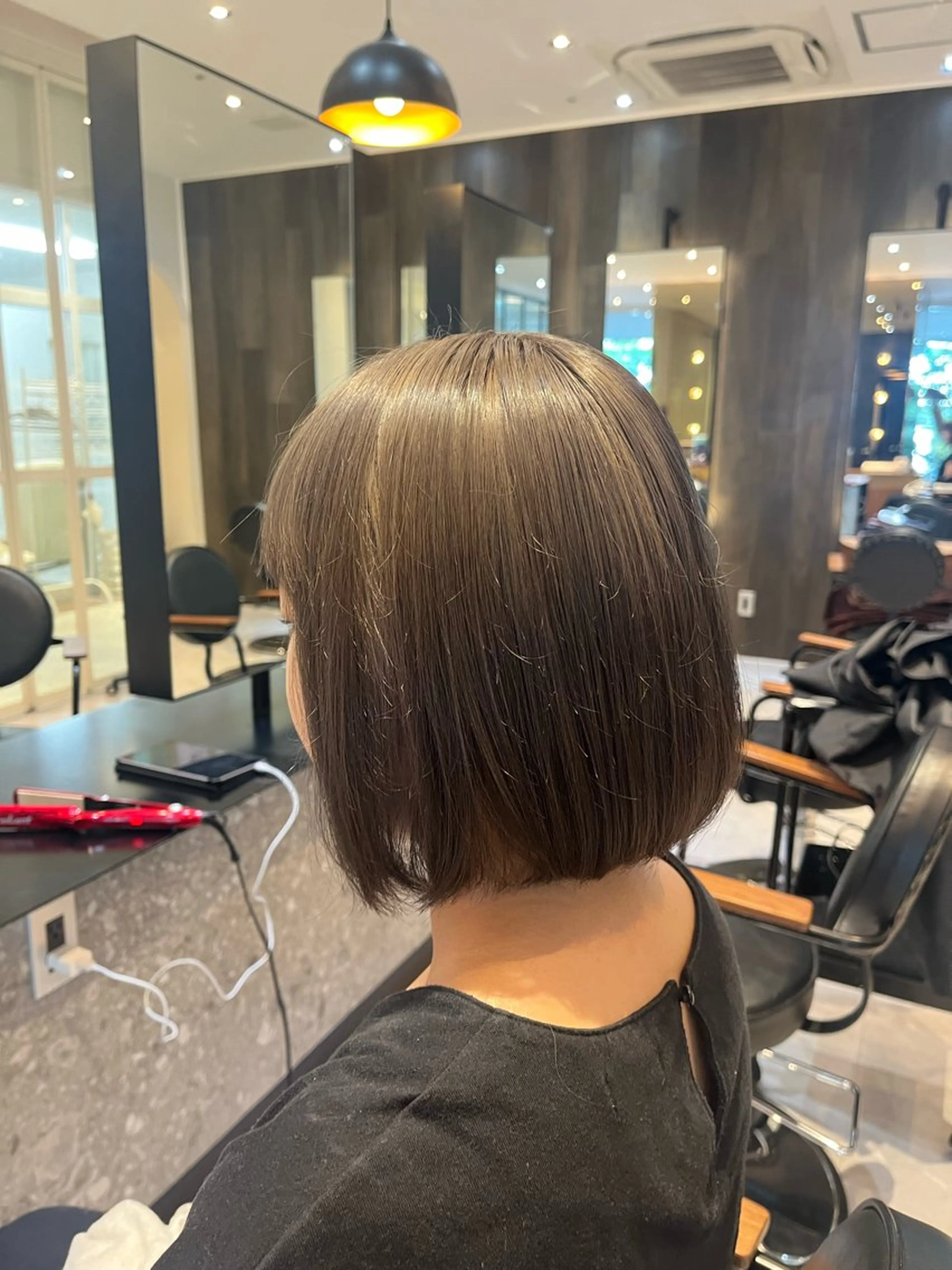 ショート アッシュ アッシュグレー 韓国ヘア🇰🇷/ みずき/レイヤーのヘアスタイル