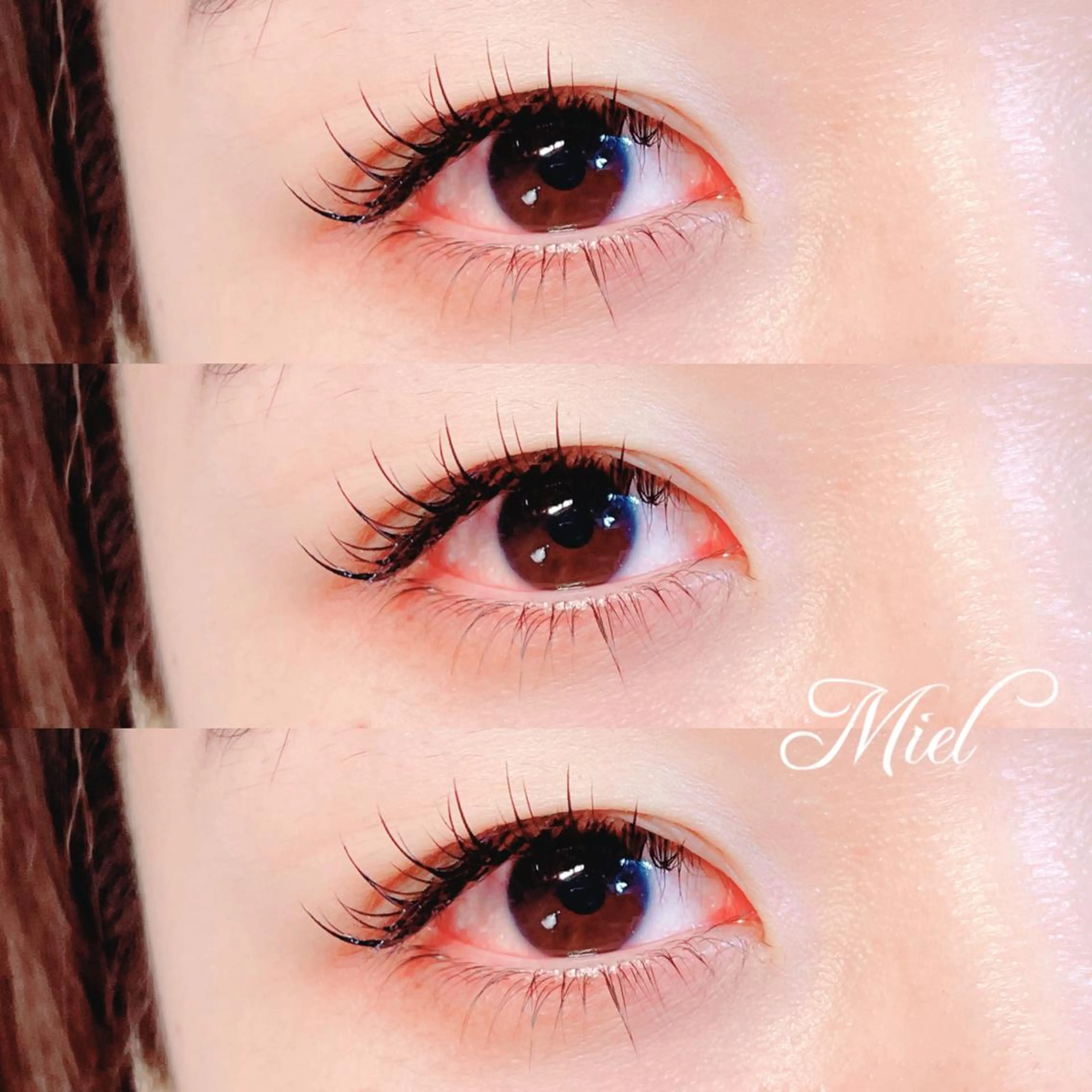 マツエク・マツパ カラーマツエク フラットラッシュ ボリュームラッシュ ワンホンマツエク Mori ✨Mystical✨のマツエク・マツパデザイン