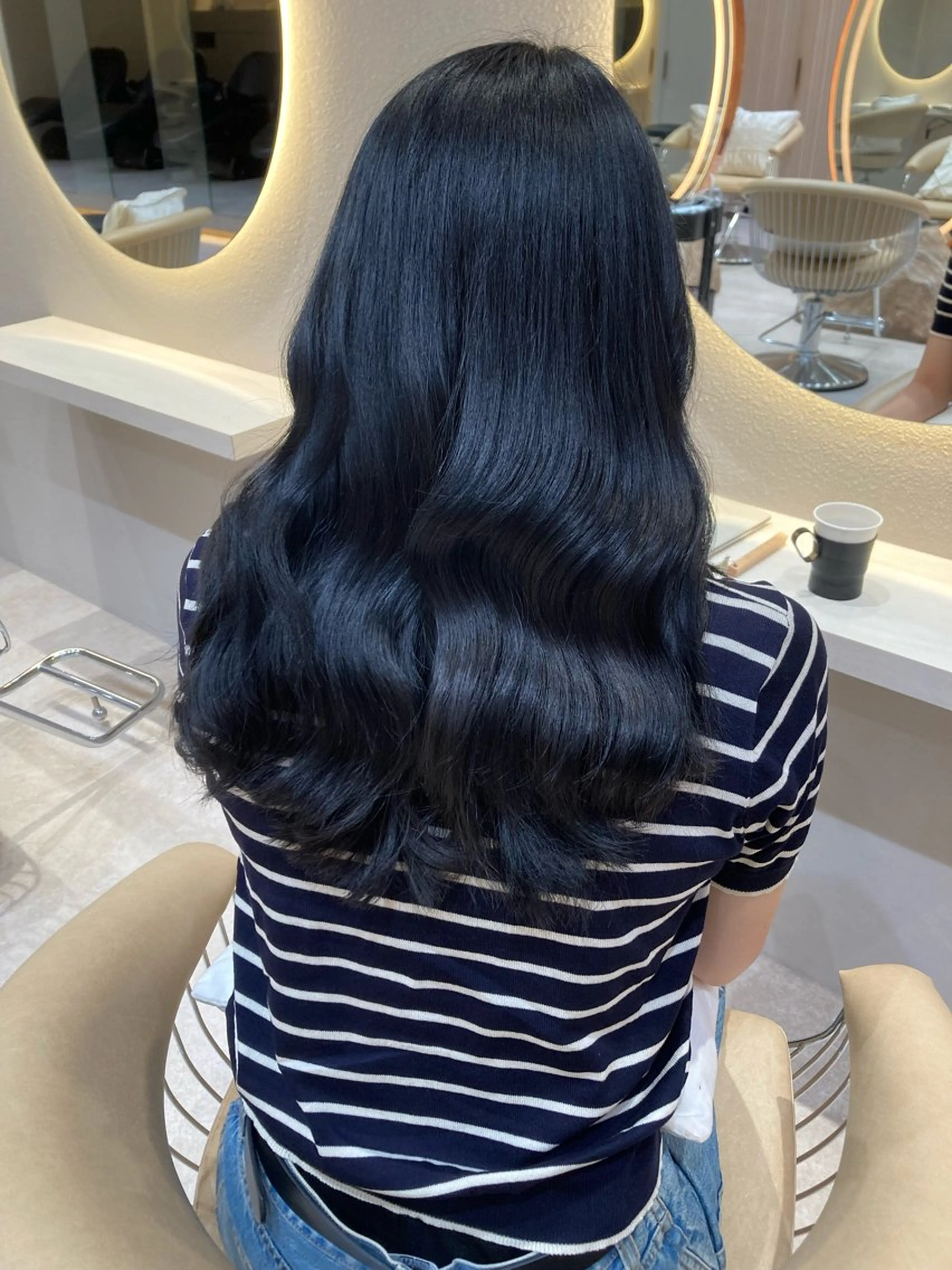 ロング カット ヘアカラー トリートメント 🩵縮毛矯正・ボブ 岩原朋也🩵のヘアスタイル