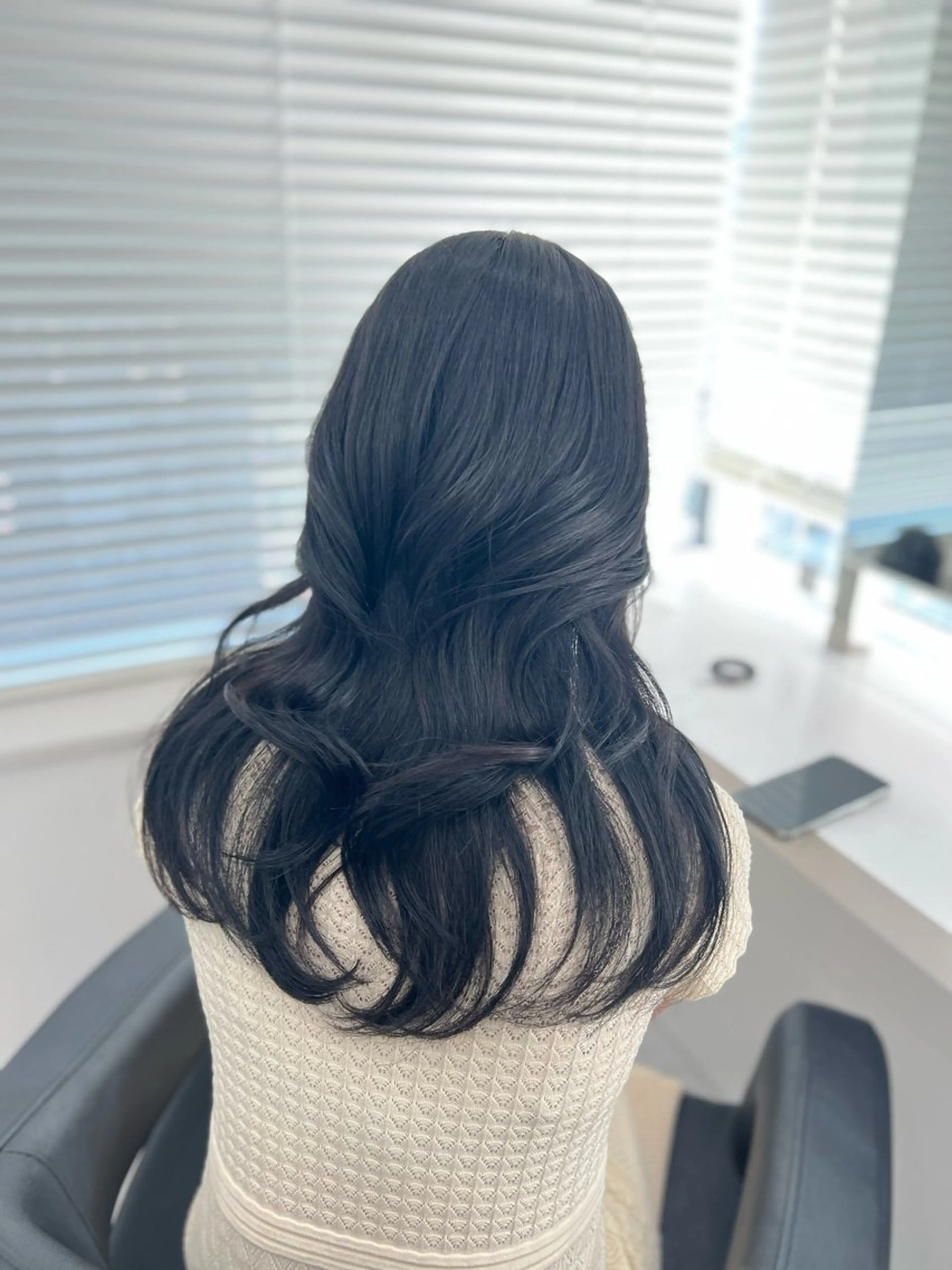 ロング ハイトーン/ケア ブリーチ/sEnAのヘアスタイル