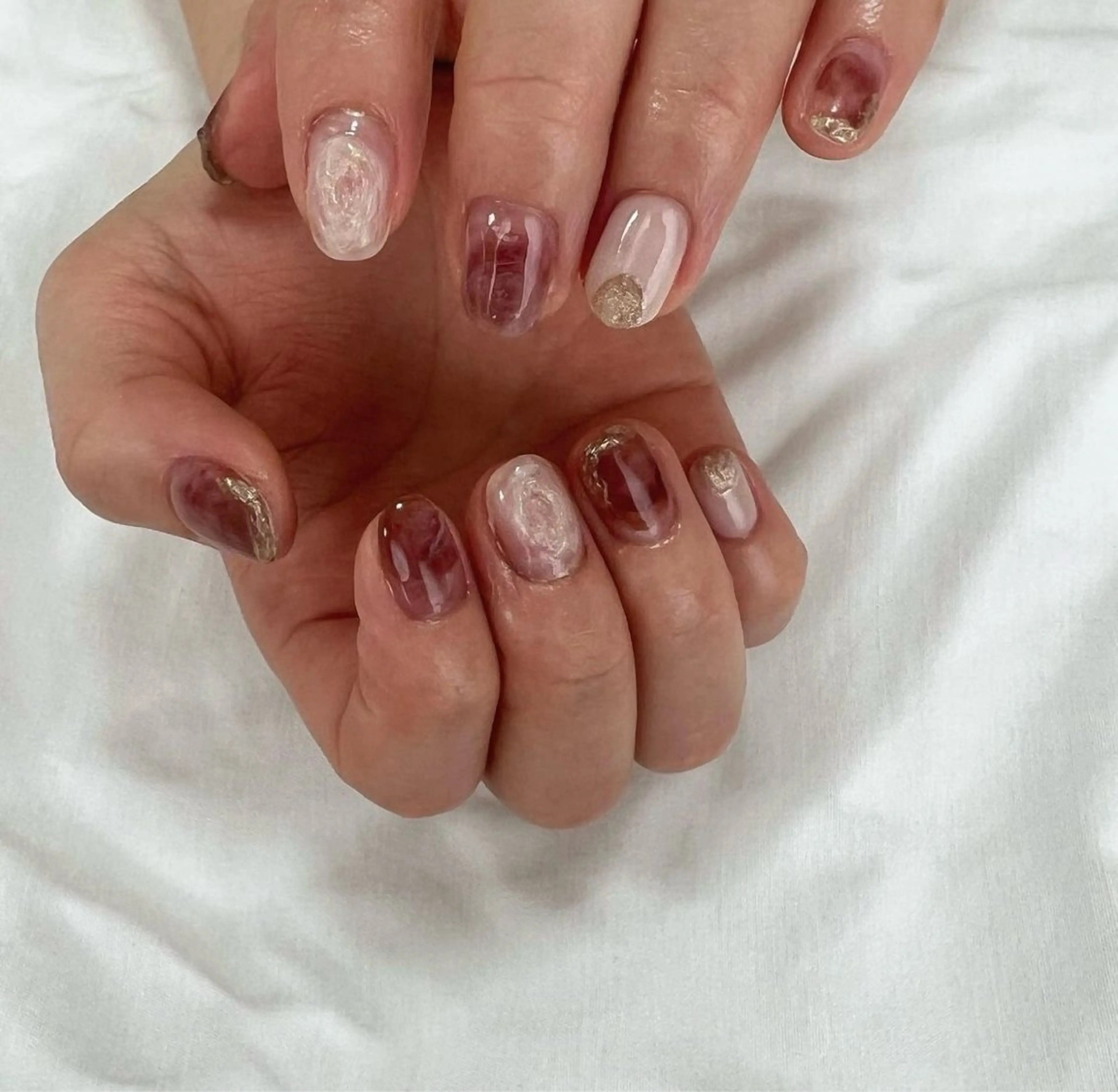 ネイル ハンドネイル ハンドケア nail salon una.のネイルデザイン