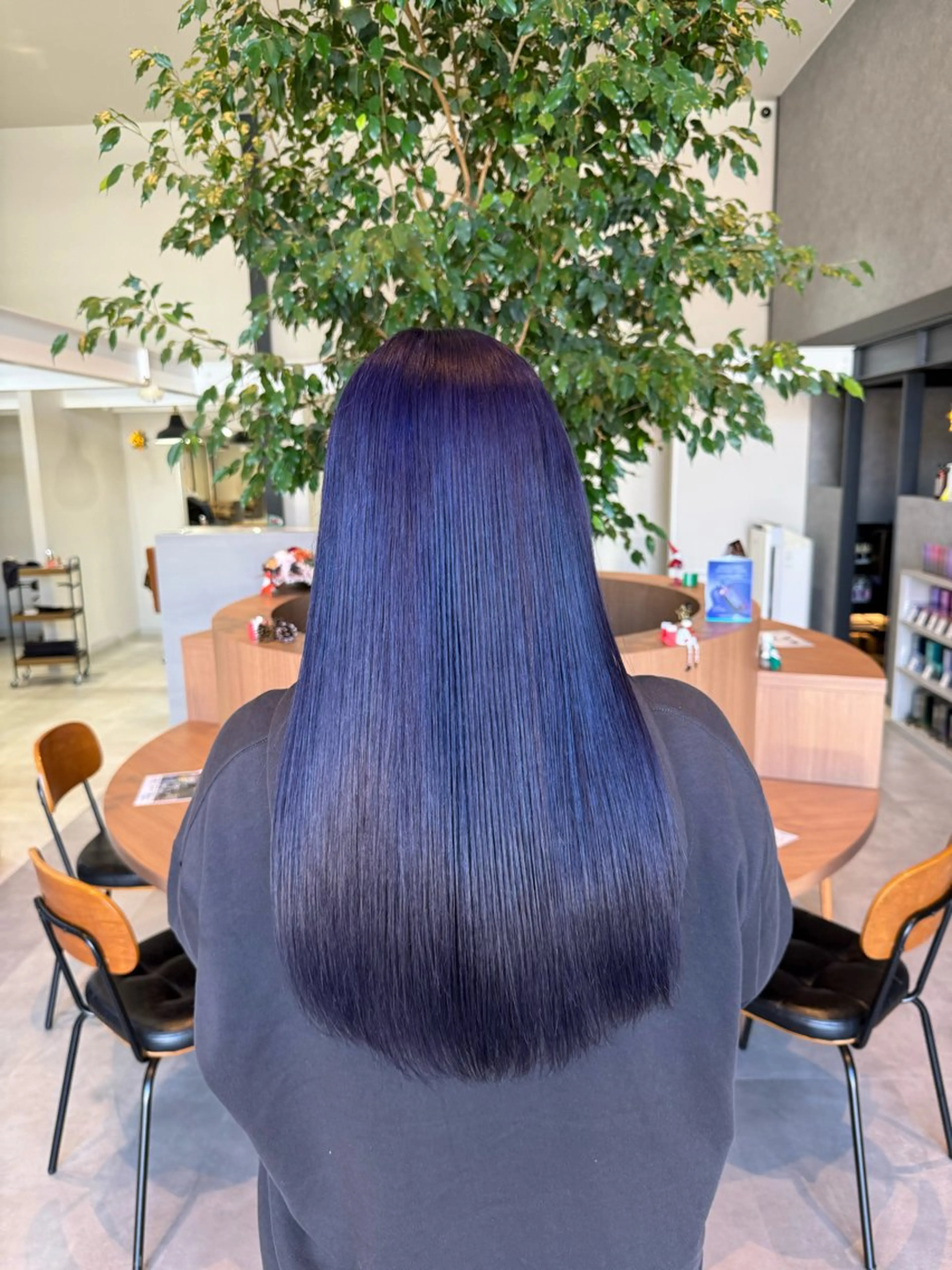 ロング カラー ラベンダーカラー パープルカラー ヘアカラー トリートメント ayaka |トレンドヘアのヘアスタイル