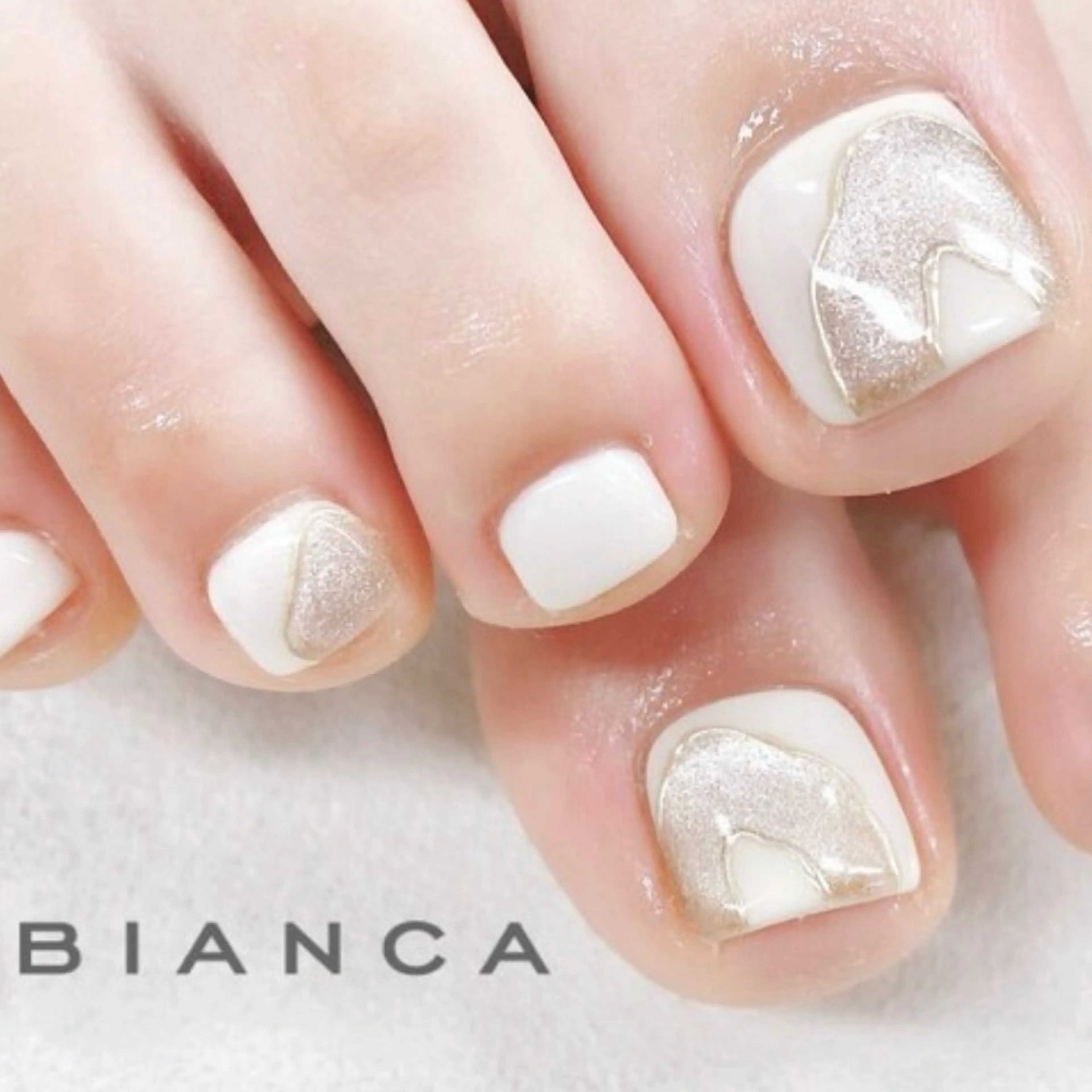 ネイル フットネイル Bianca北浦和 芝田のネイルデザイン