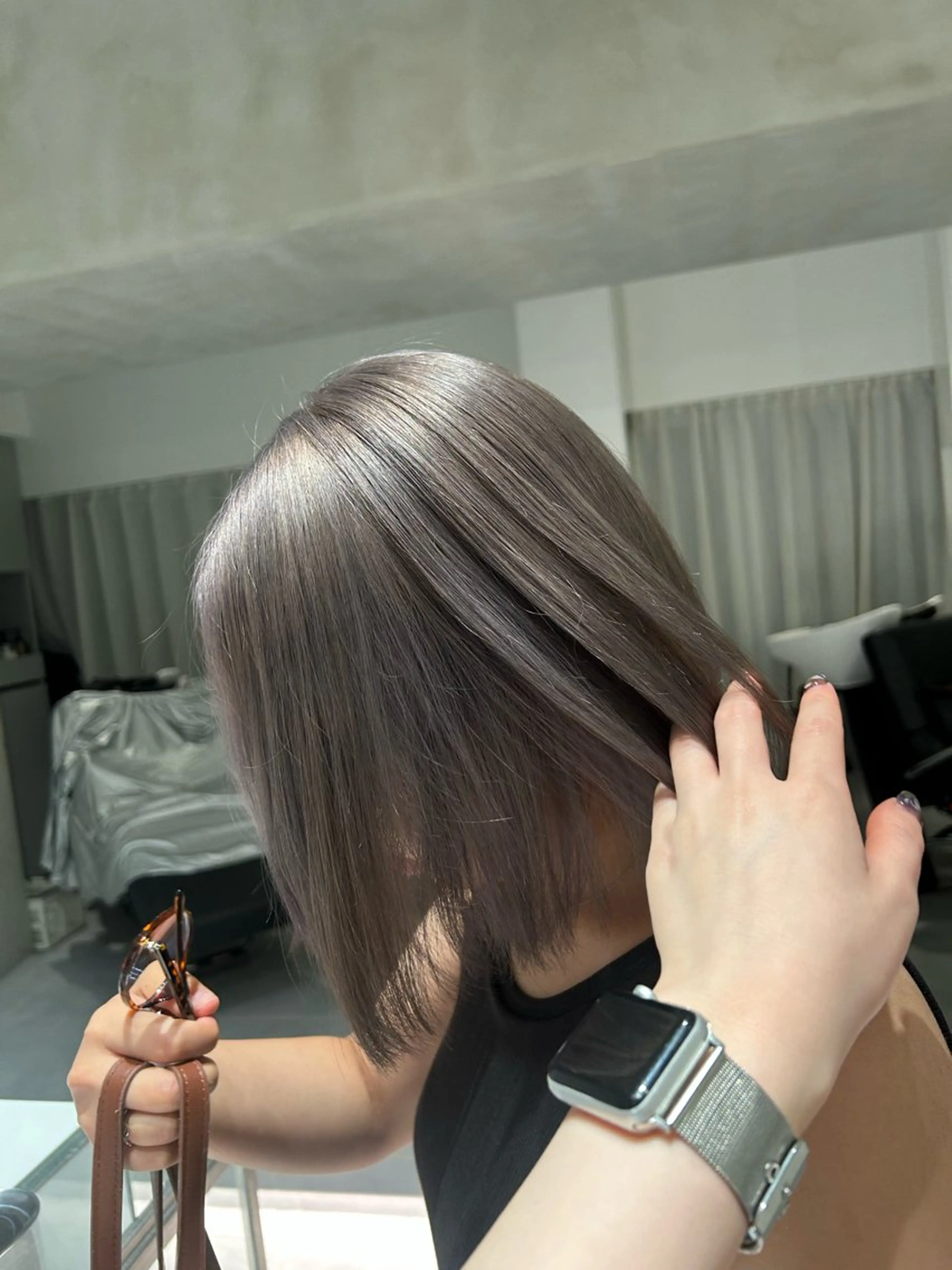 ミディアム つやさらhair 🐫manaka🐫のヘアスタイル