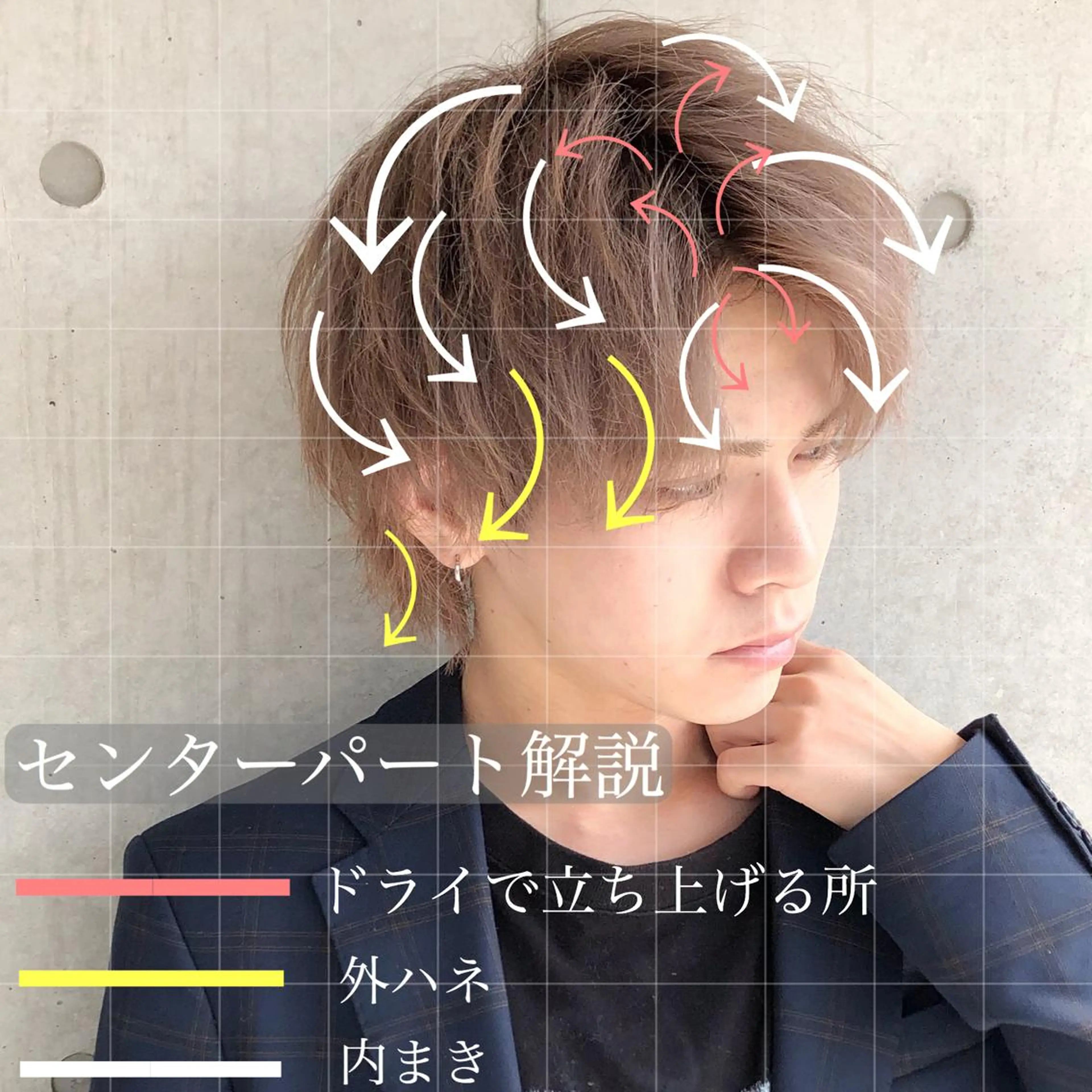 メンズ 曲がる縮毛矯正🔥 メンズパーマ🔥のヘアスタイル
