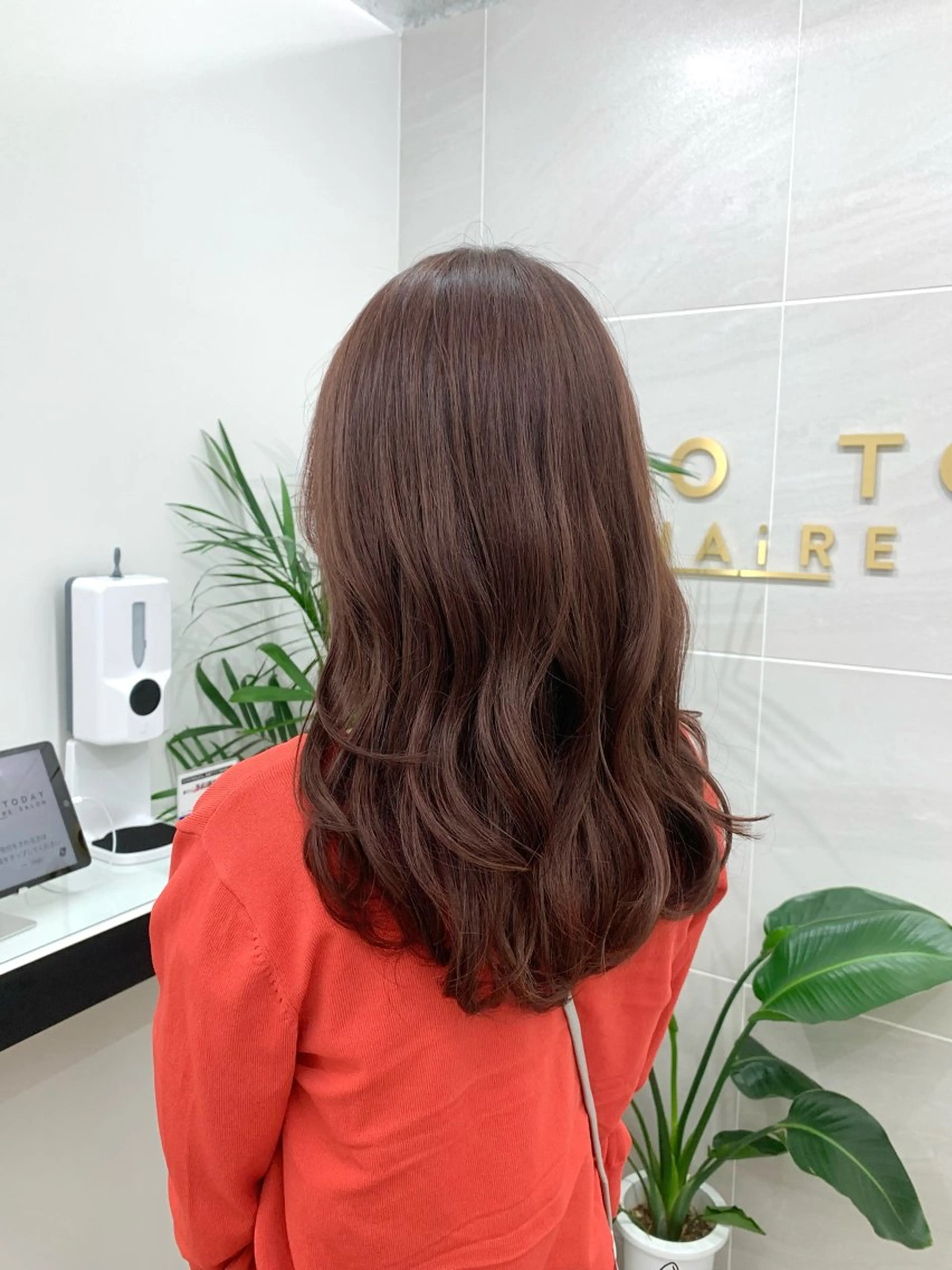 セミロング カラー ベージュカラー ラベンダーカラー ラベンダーベージュ 本格ヘッドスパ🌿 ×ヘア　佐藤のヘアスタイル