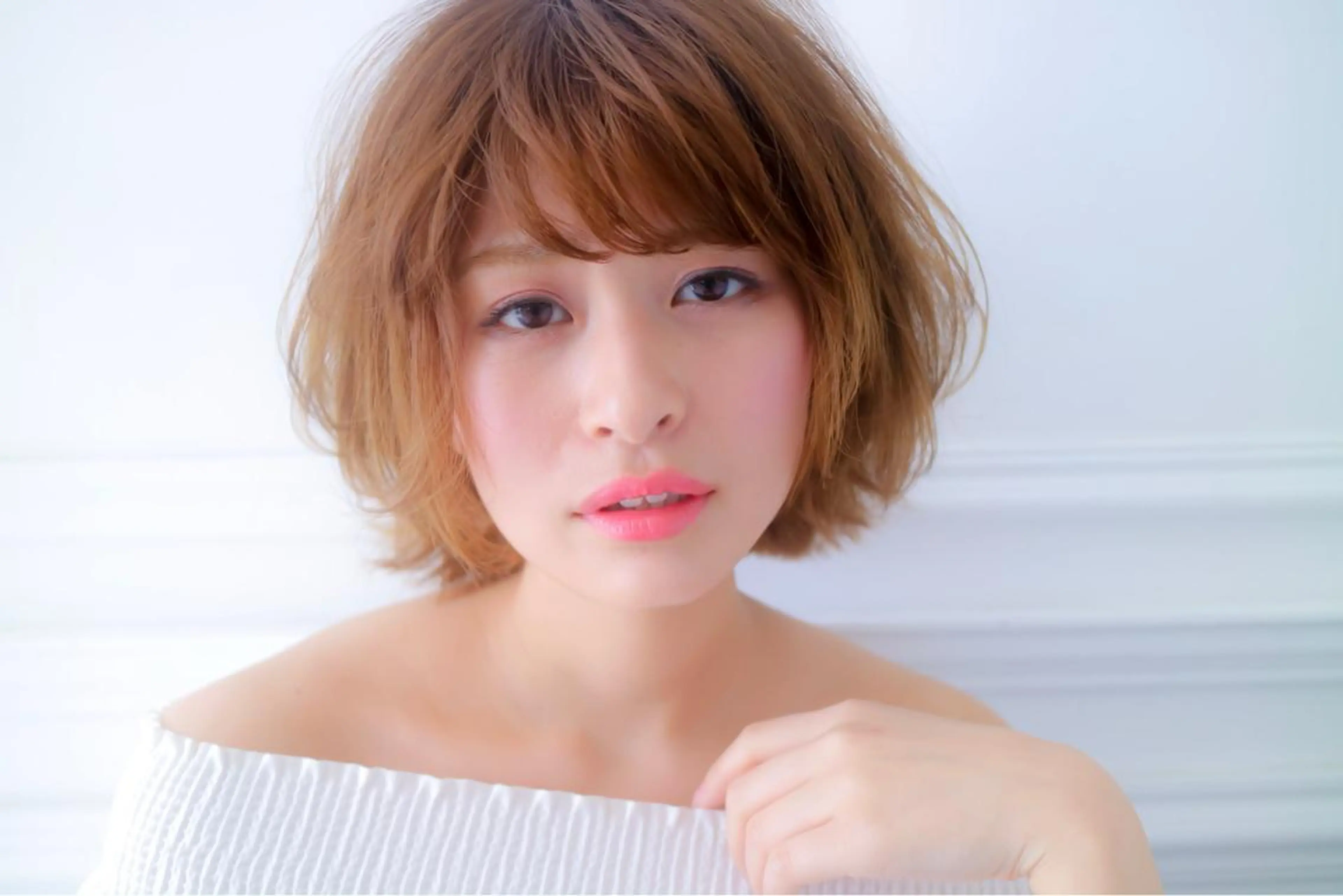 ショート カラー パーマ ヘアアレンジ JYUNESU表参道所属・似合わせhair🔸 アサダ タカコ🔸のヘアスタイル