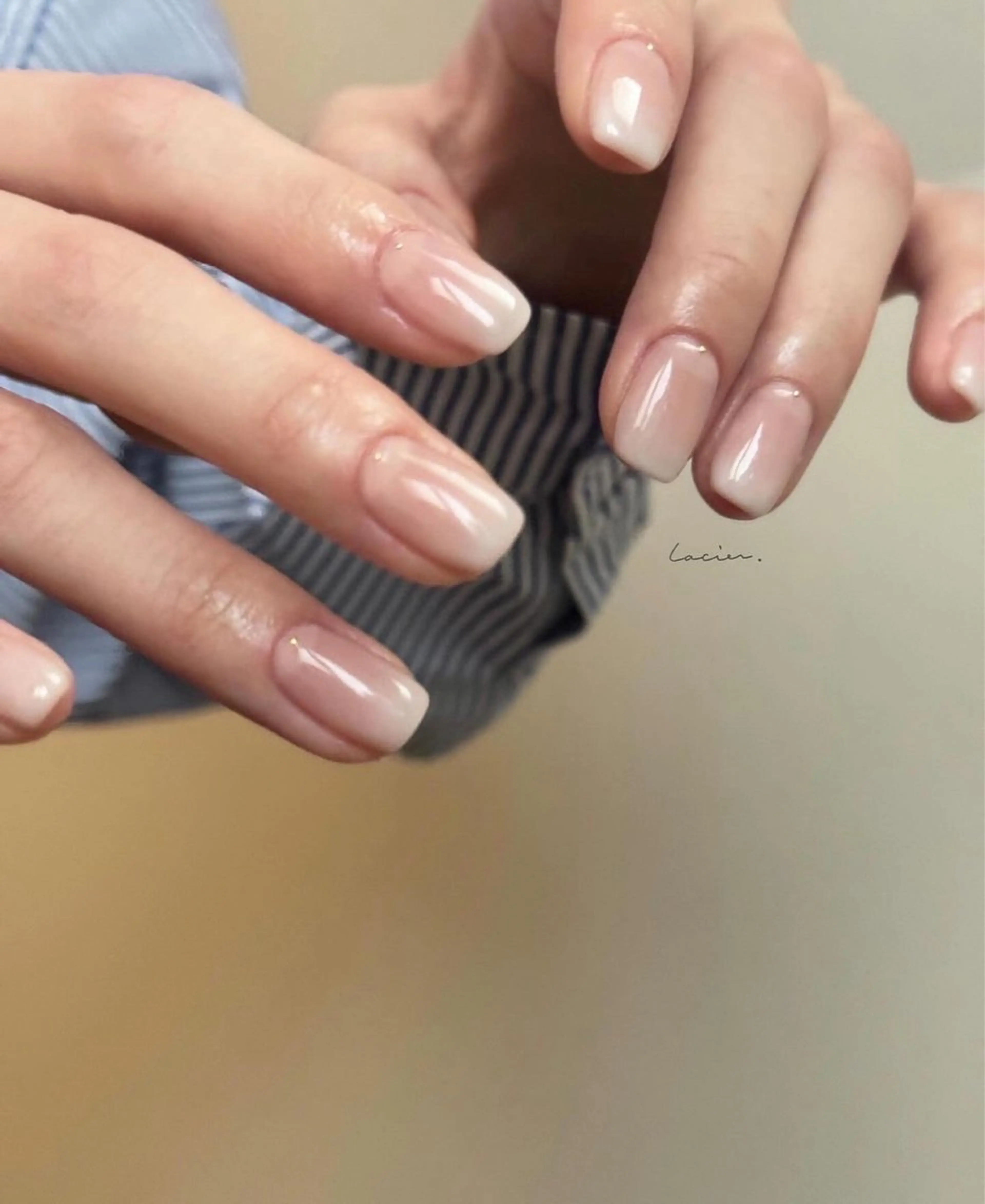 ネイル グラデーション ニュアンスネイル ハンドネイル lacier nailのネイルデザイン