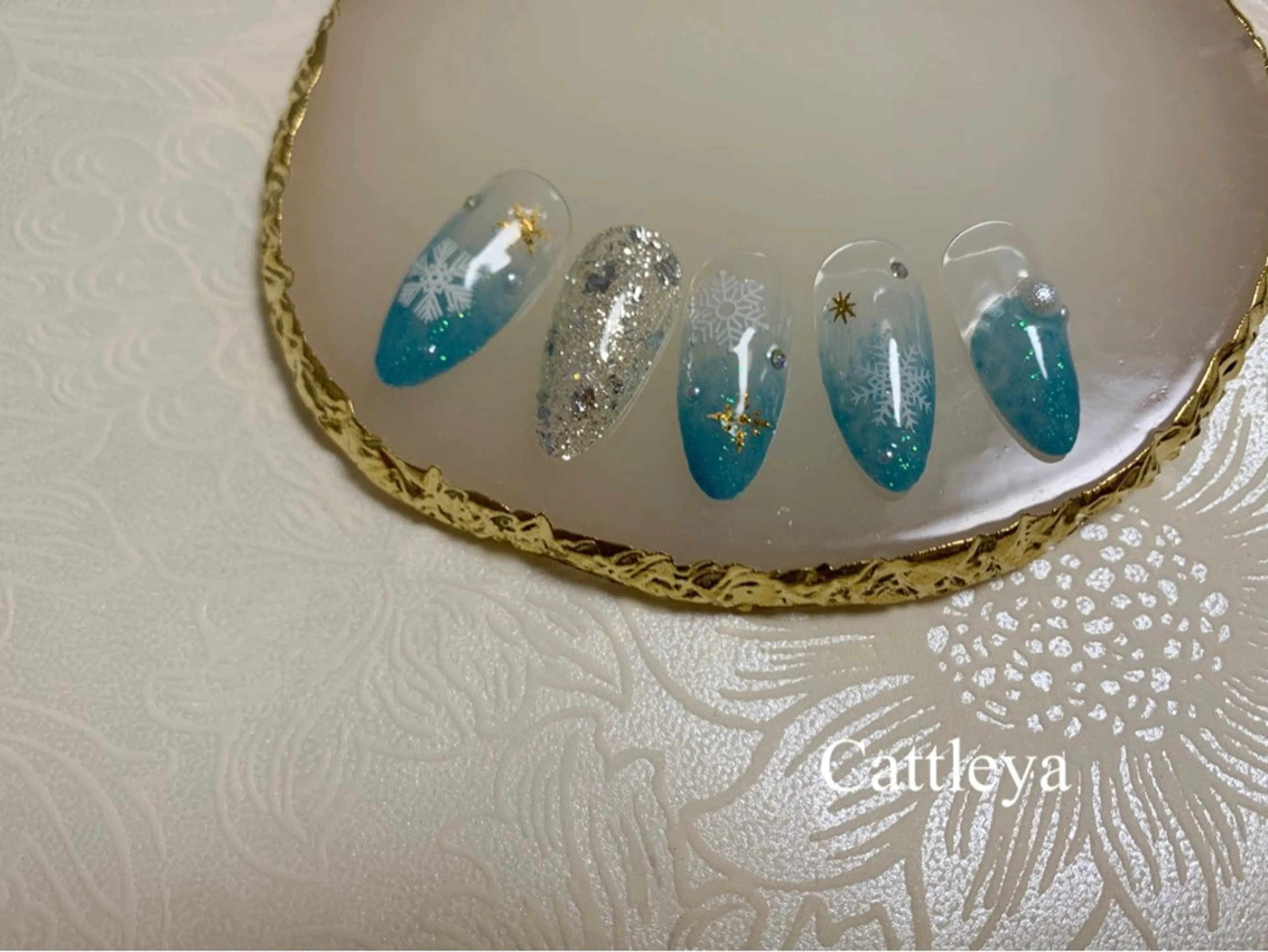 ネイル ハンドネイル Cattleya カトレアのネイルデザイン