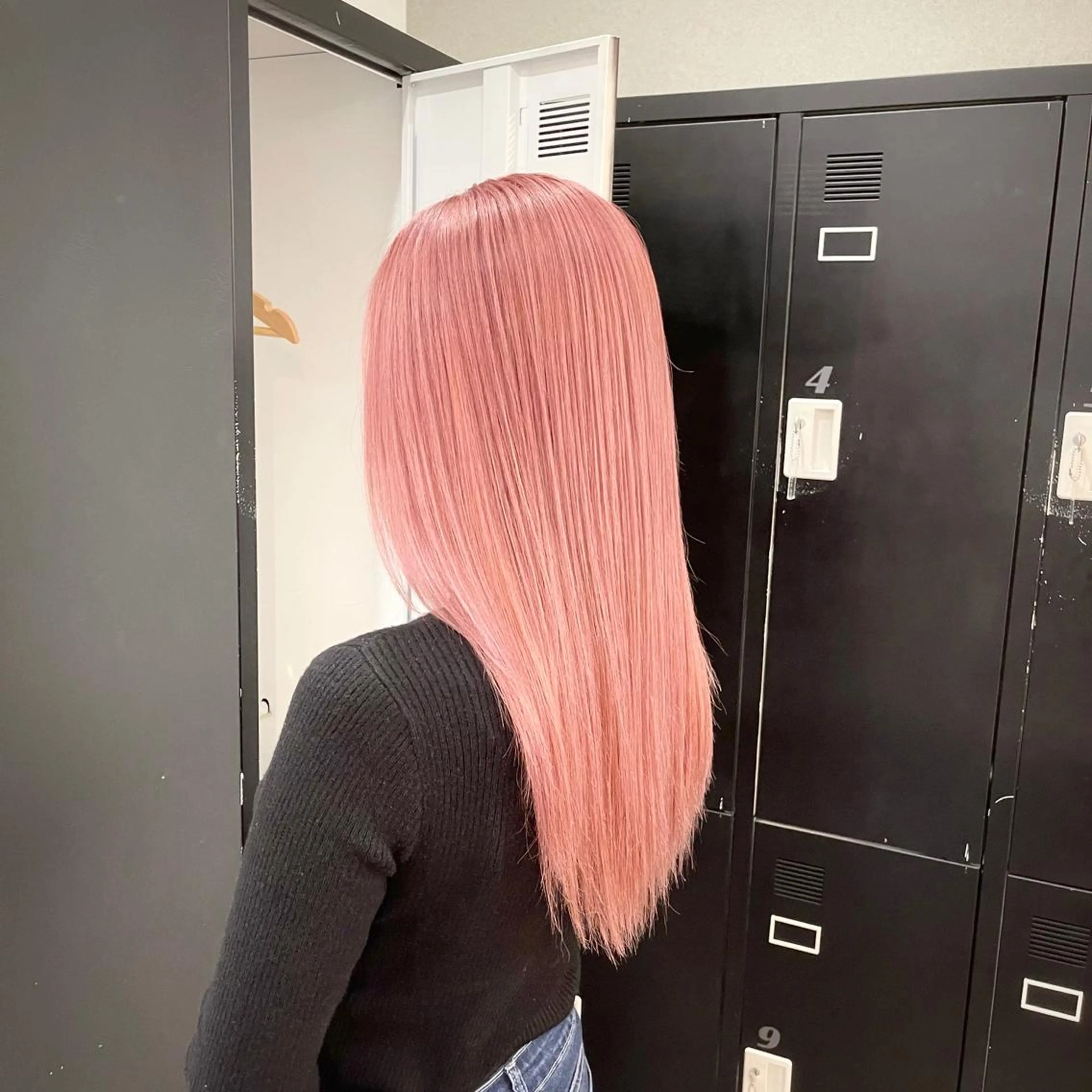 セミロング カラー バレイヤージュ デザインカラー ハイライトカラー 外国人風カラー ハイライト カット ヘアカラー トリートメント アンドウ ユウ/ レイヤーカット/韓国のヘアスタイル