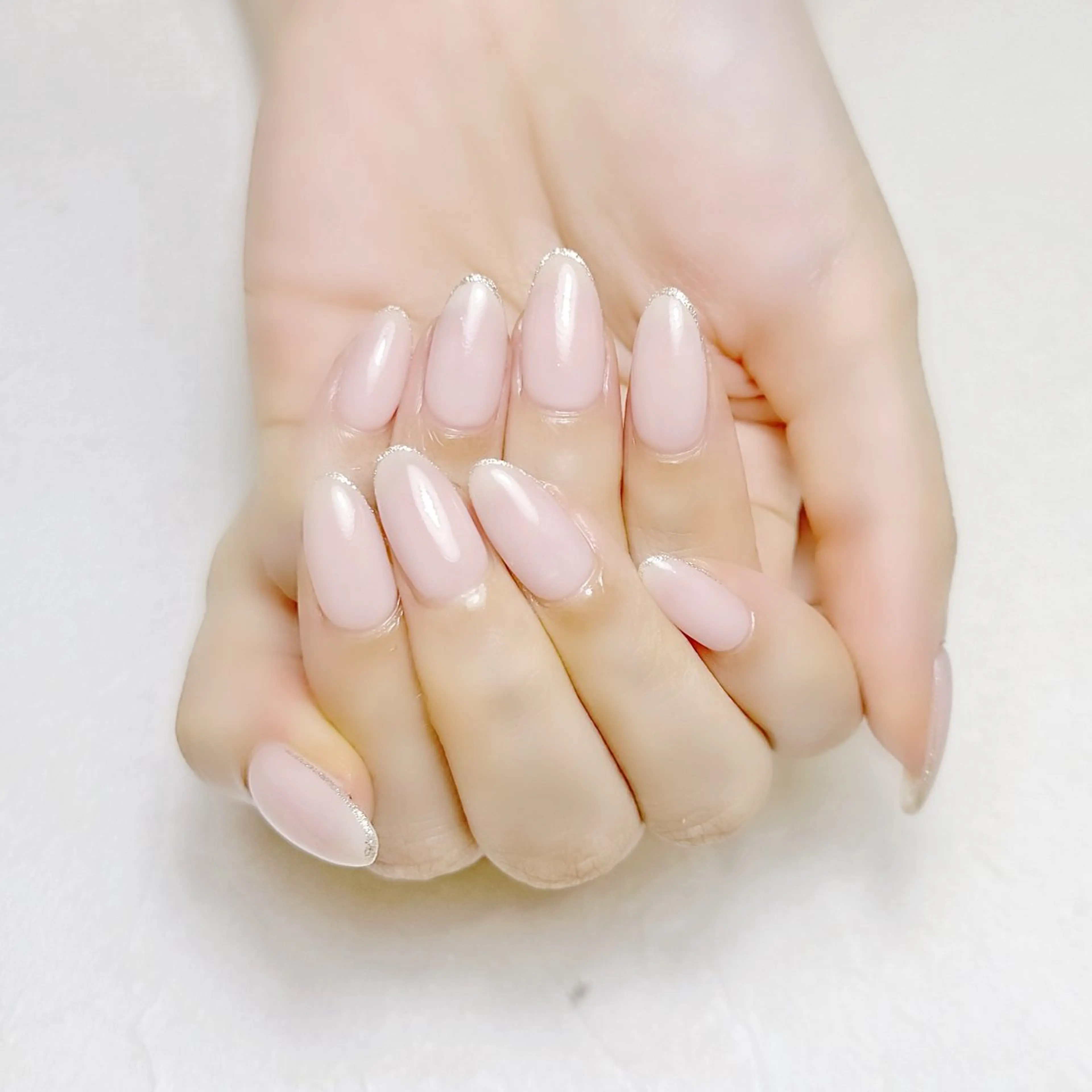 ネイル ラメ(グリッター) オフィスネイル rouse nail RISATOのネイルデザイン