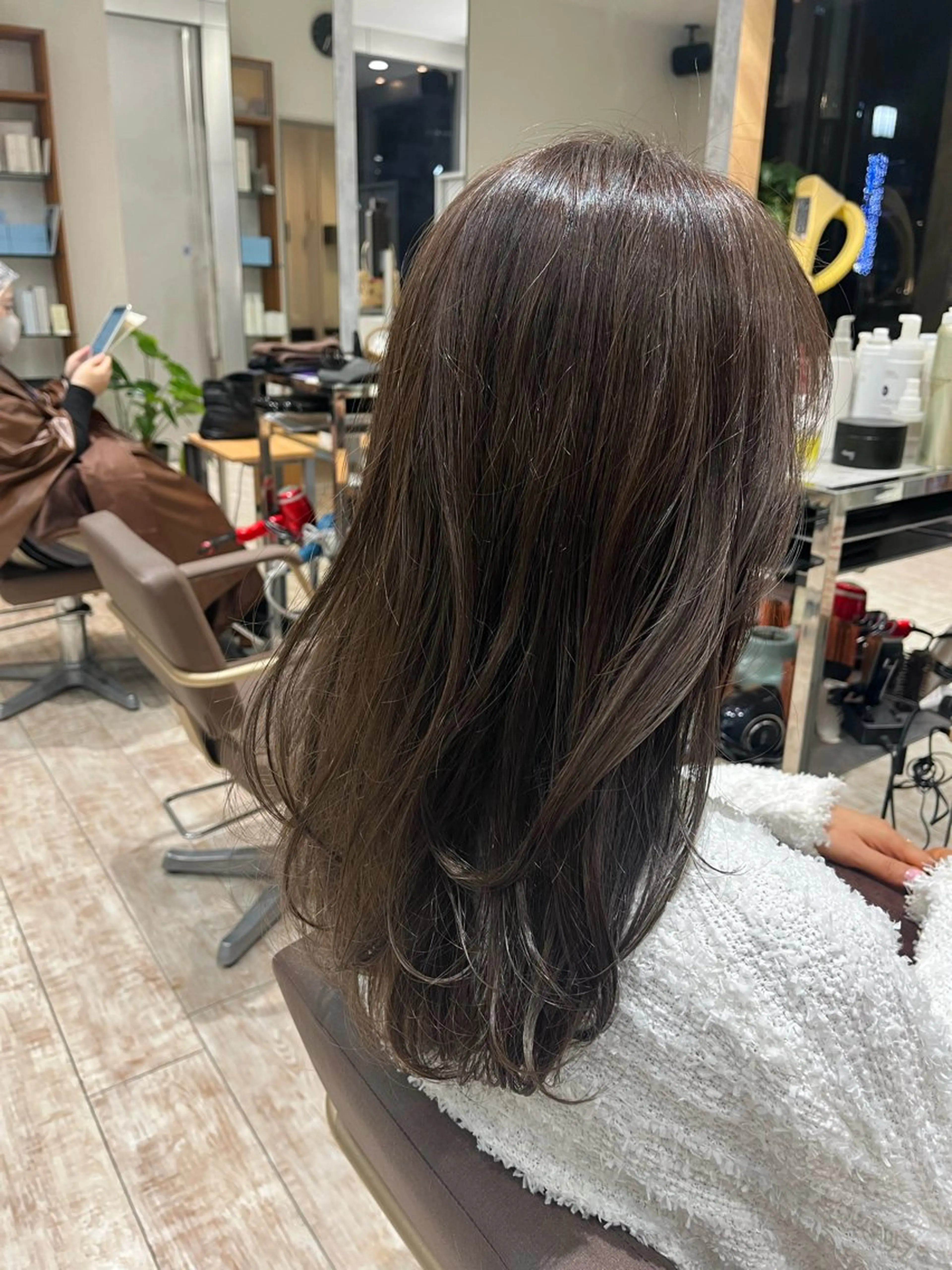 ロング カラー Le clic ALPHA所属・小顔似合わせカット/ レイヤー/mai‪のヘアスタイル