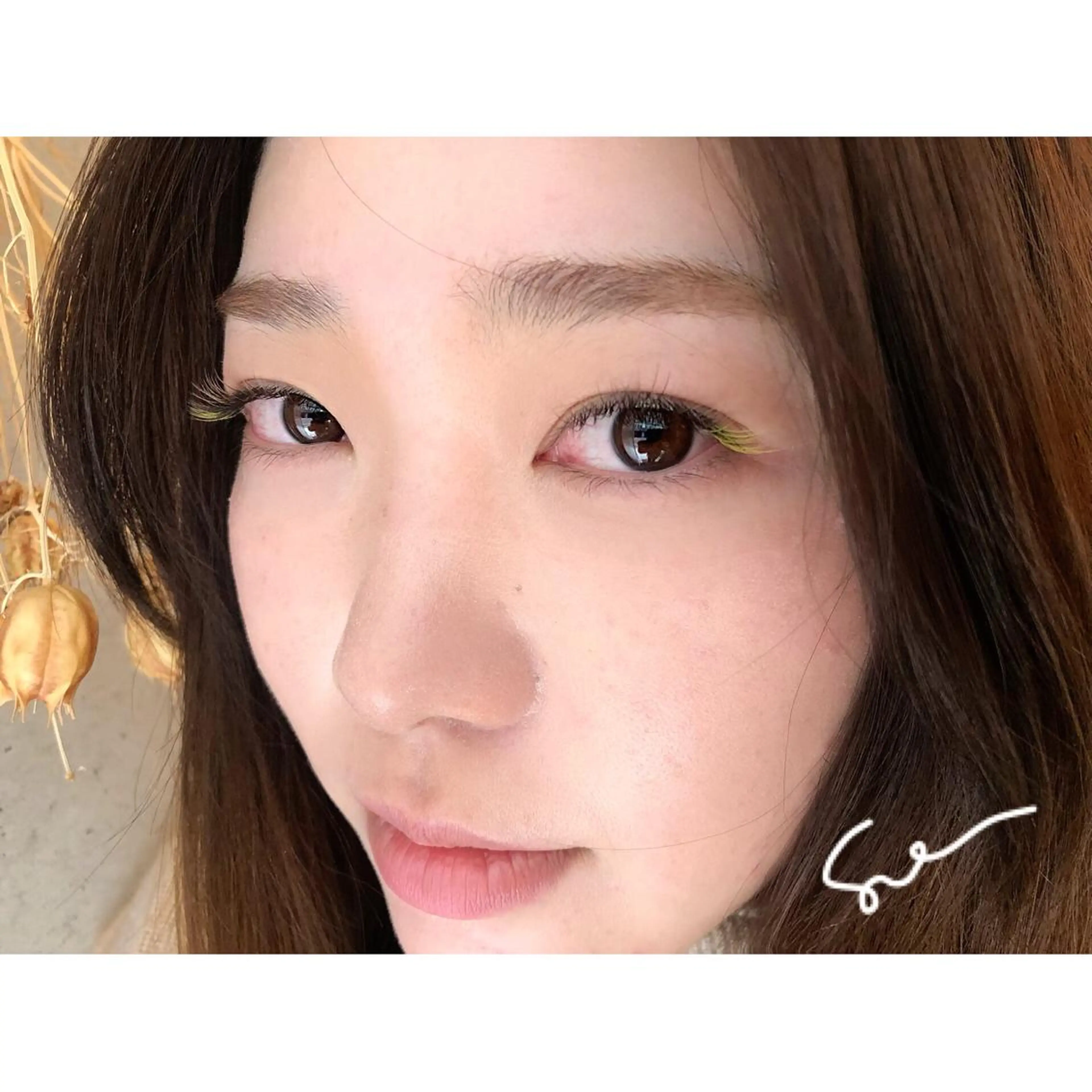 マツエク・マツパ フラットラッシュ Sue eyelash&eyebrow所属・Shigeno Hikaruのマツエク・マツパデザイン