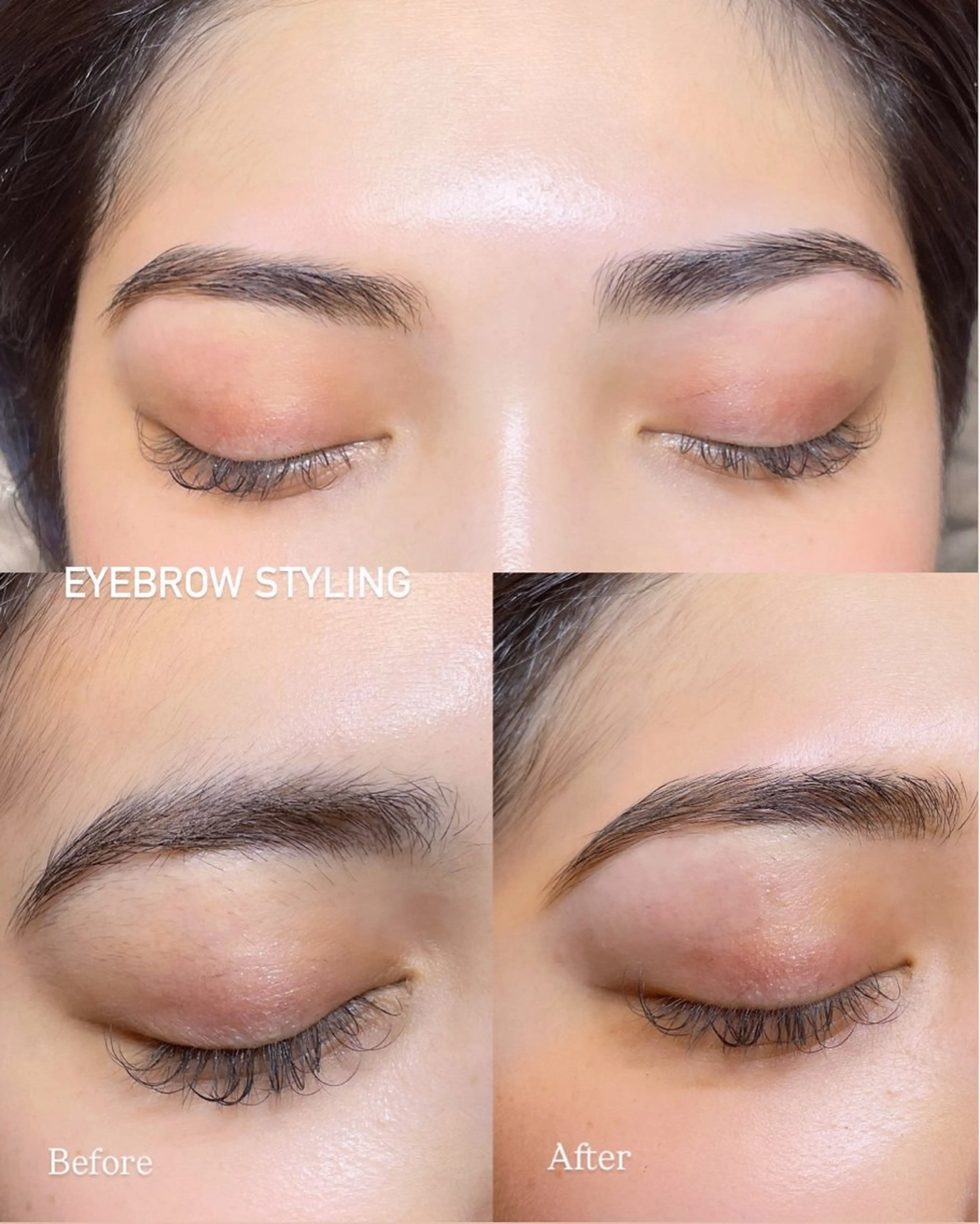 アイブロウ ワックス脱毛 眉カット Mell Yuuna ♡パリエク /束感のマツエク・マツパデザイン