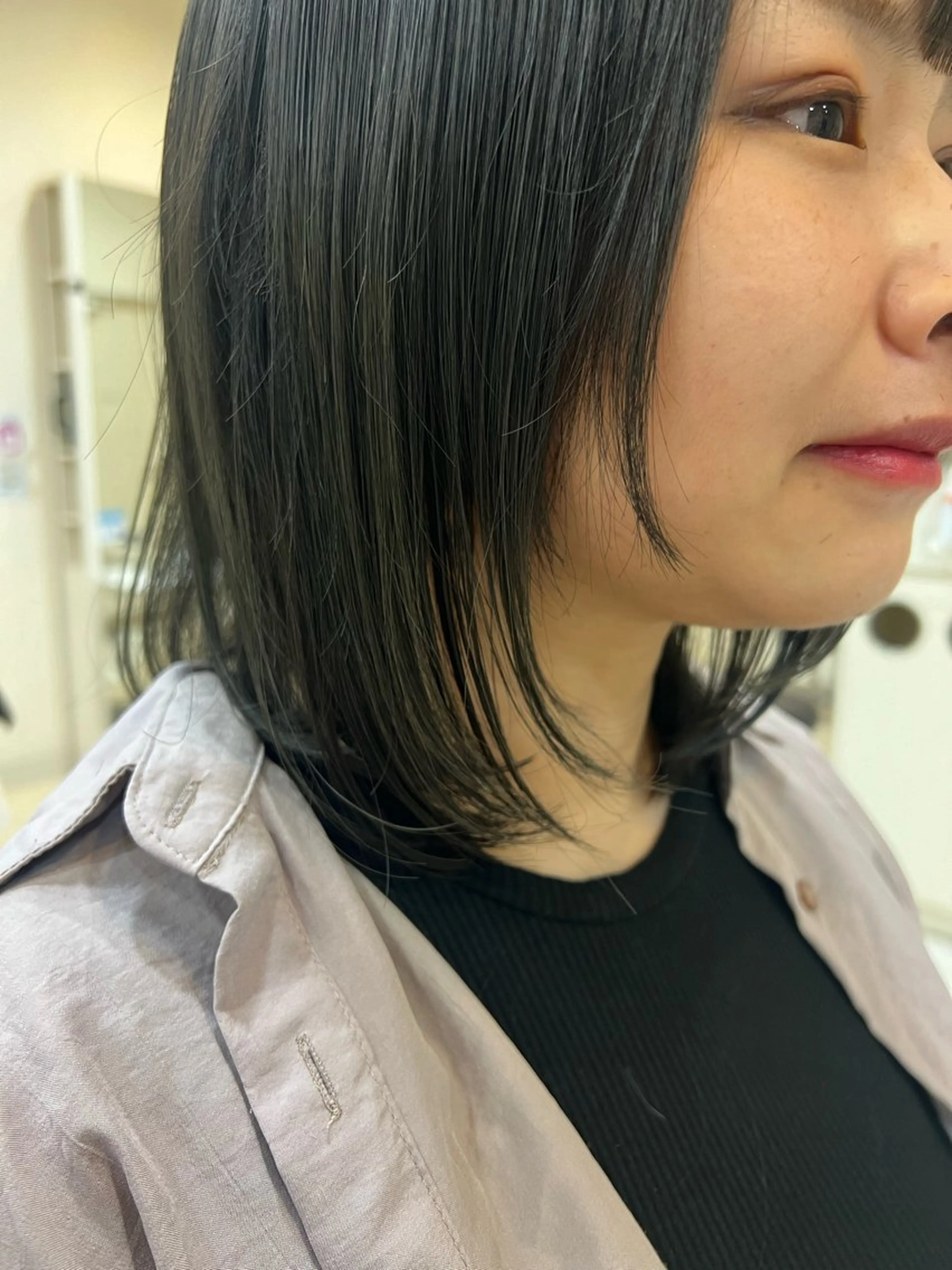 ショート 顔周りカット レイヤーカット カット 友田 未来のヘアスタイル