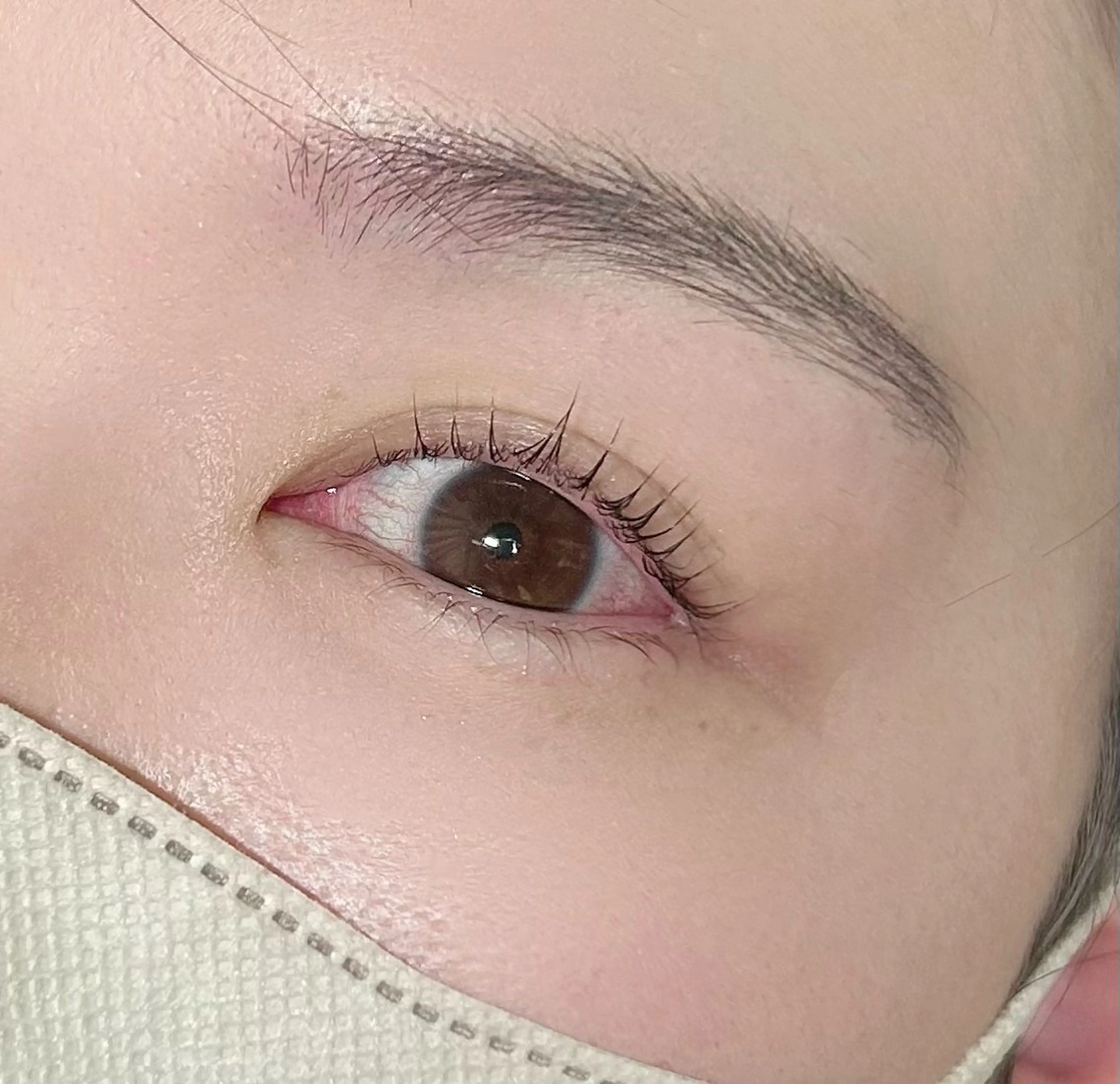 マツエク・マツパ 韓国風マツエク パリジェンヌラッシュリフト 一重×まつ毛パーマ プラチナムドール浜松北店所属・プラチナムドール LINAのマツエク・マツパデザイン