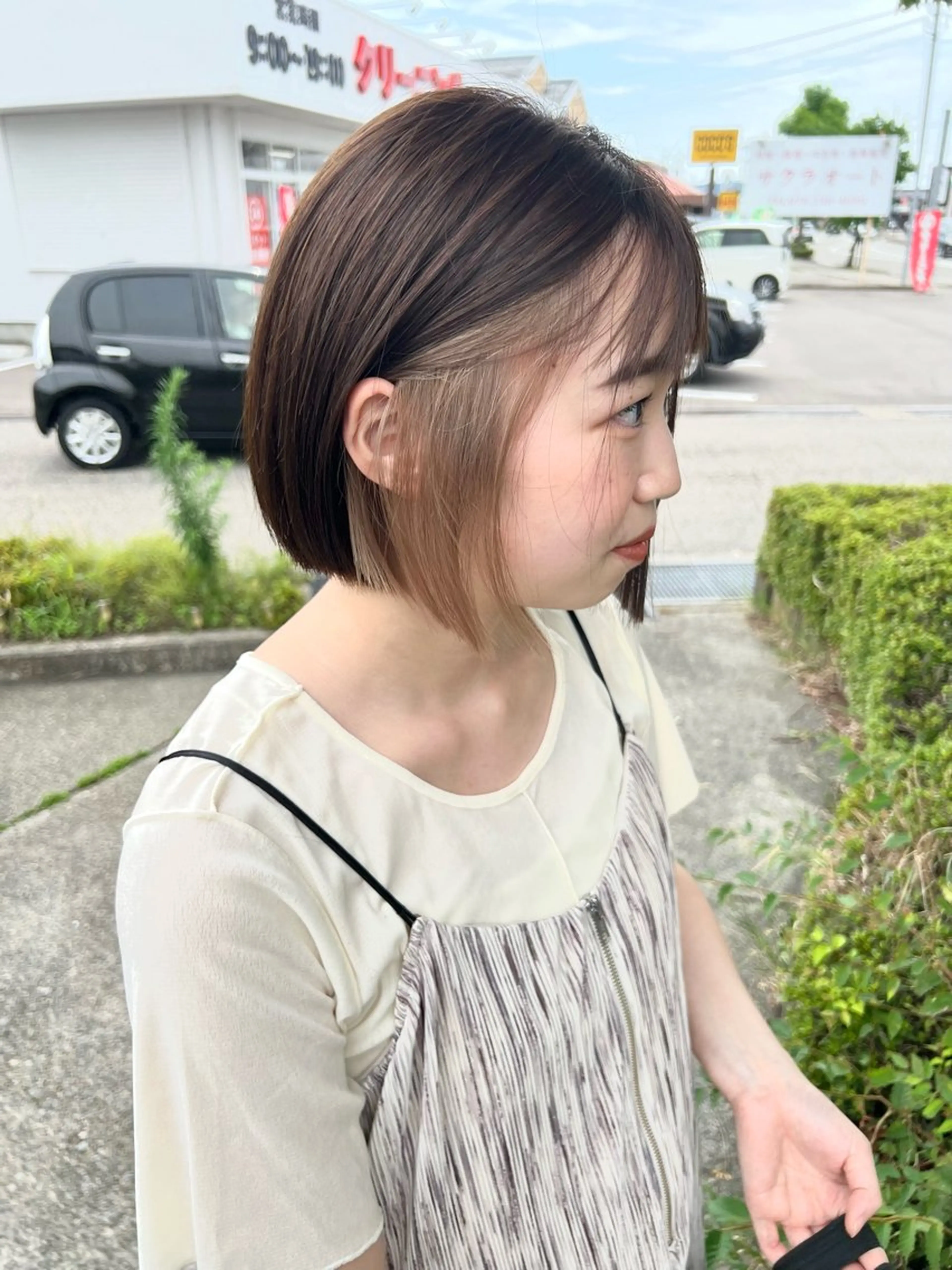 ショート カット ヘアカラー 池本 勇大のヘアスタイル