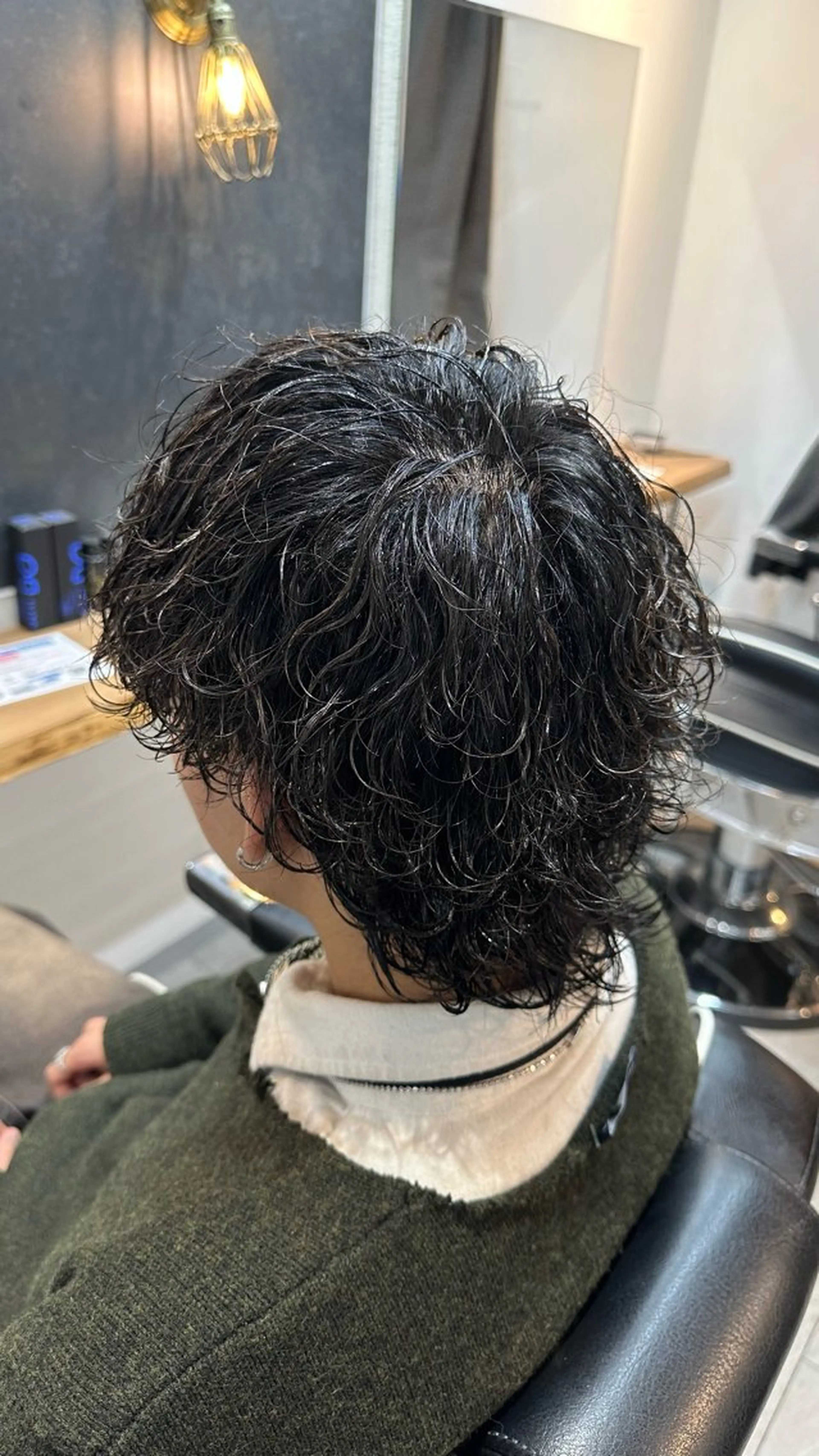 パーマ メンズ 浅岡律喜 /メンズ/フェードのヘアスタイル