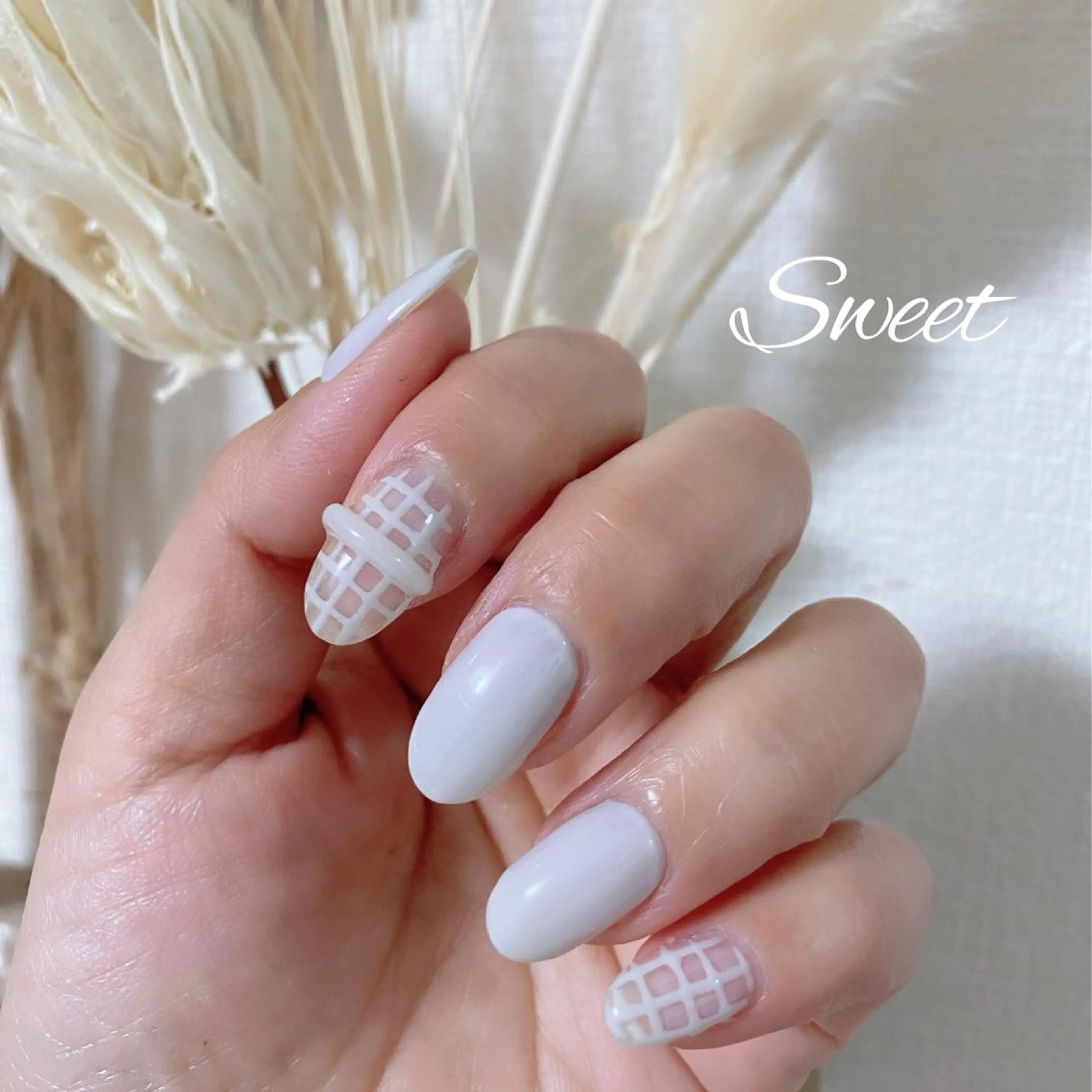 ネイル sweet 仲野陽子のネイルデザイン