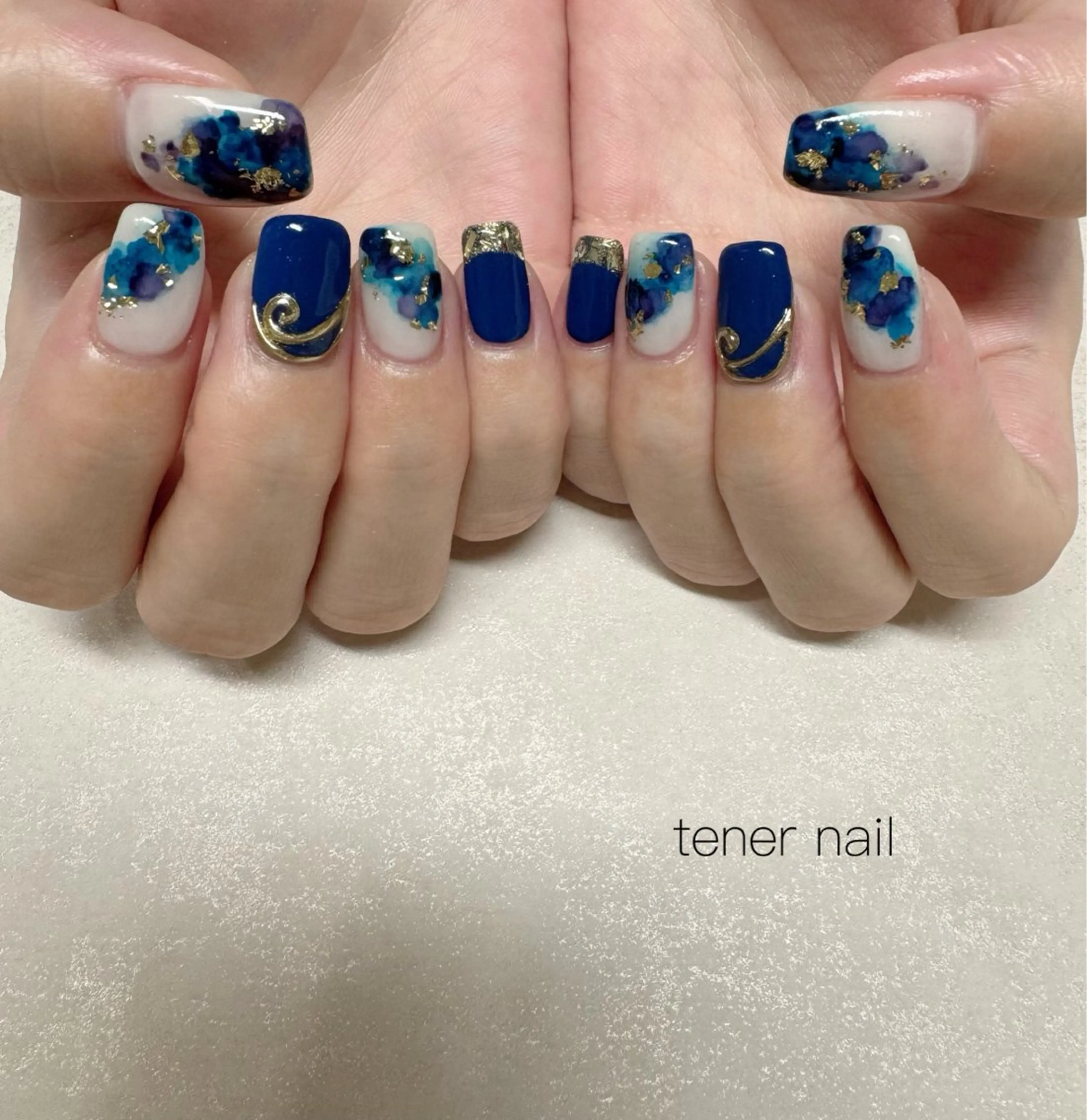 ネイル アートネイル ミラーネイル ハンドネイル tener  nail  テネルネイル所属・テネルネイル tener nailのネイルデザイン