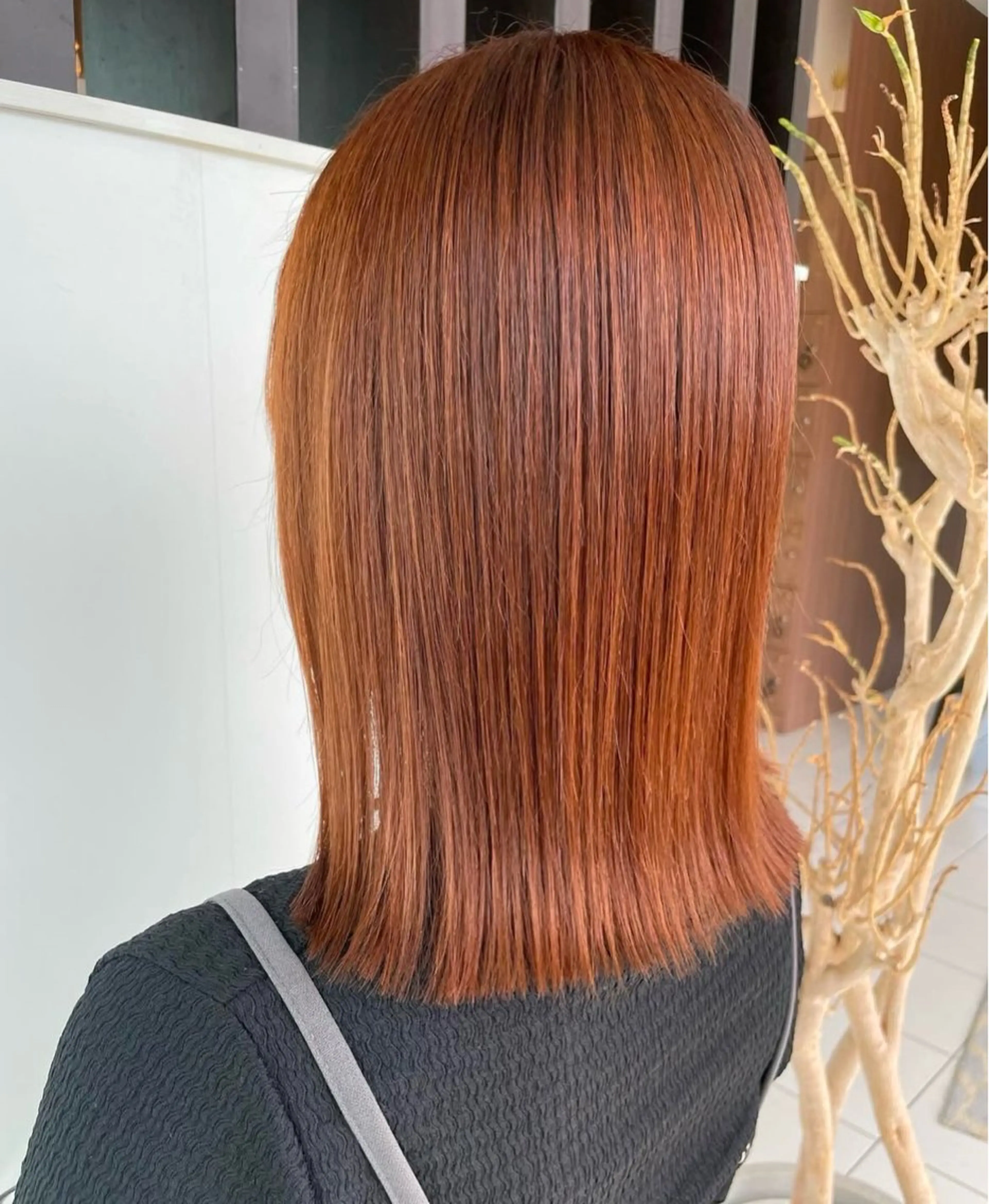 ミディアム カラー カット ヘアカラー トリートメント 🫧大人可愛く🫧 renaのヘアスタイル