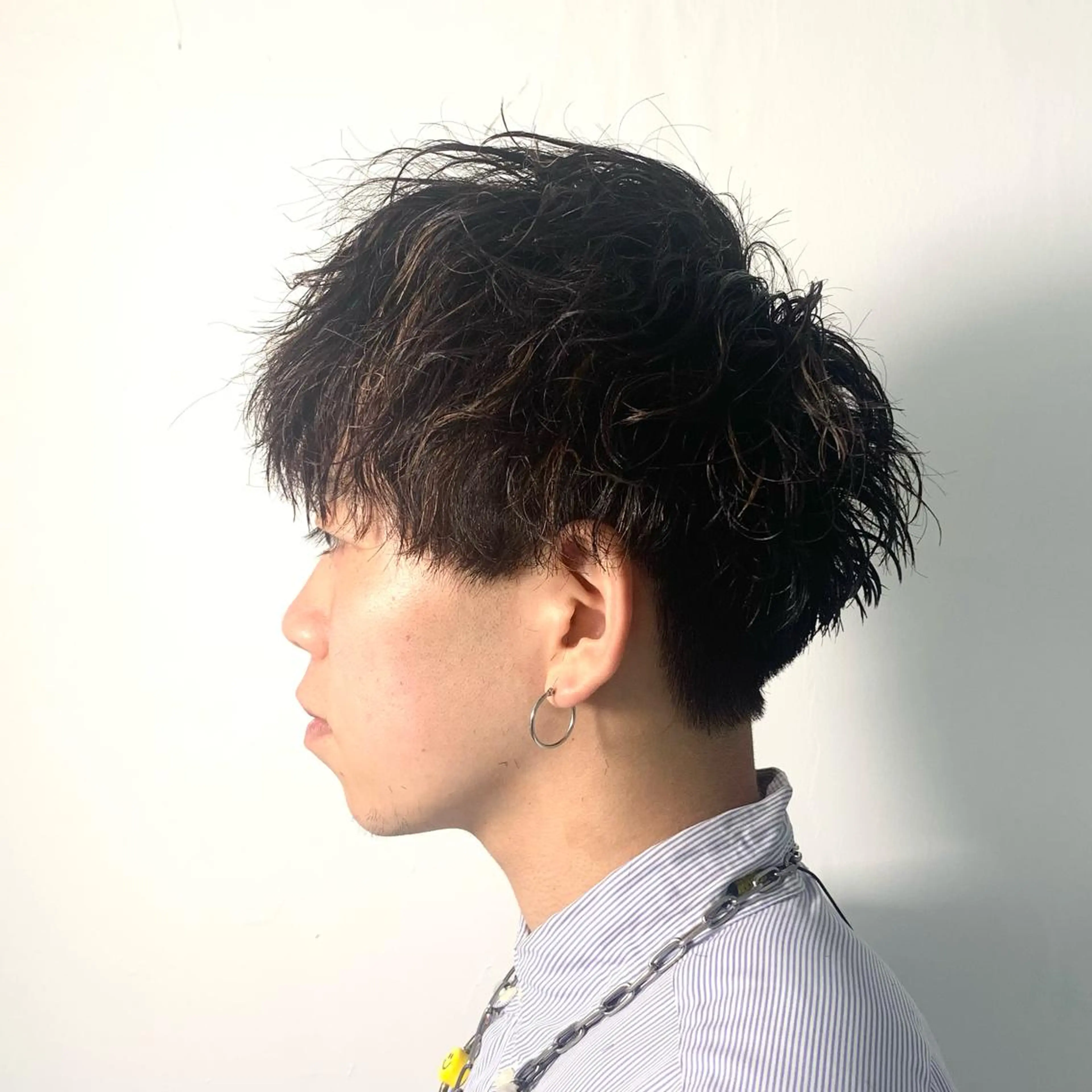 パーマ メンズ カット パーマ 柏メンズカットパーマ NO.1タイチのヘアスタイル