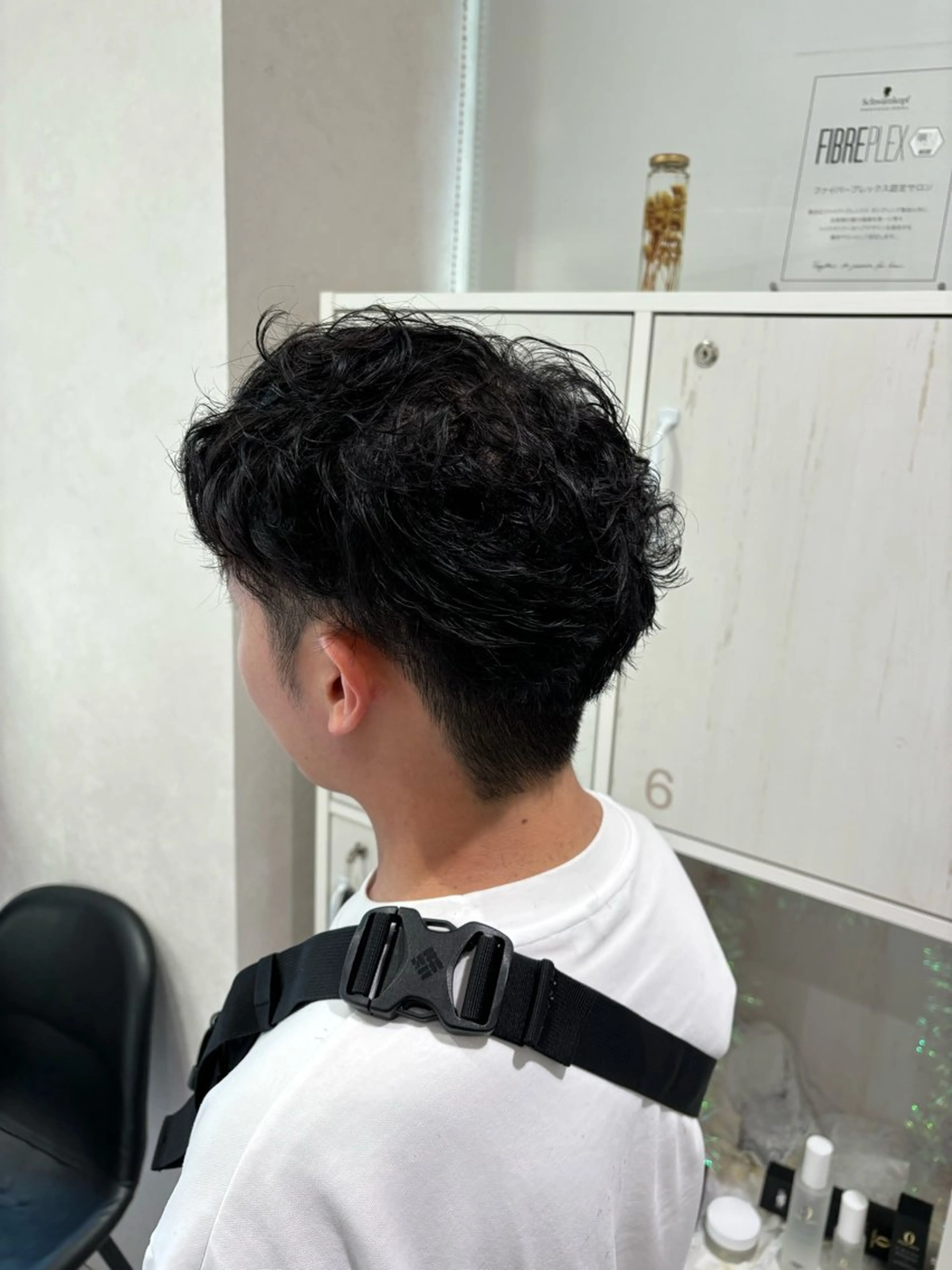 パーマ メンズ 山田 梨央のヘアスタイル