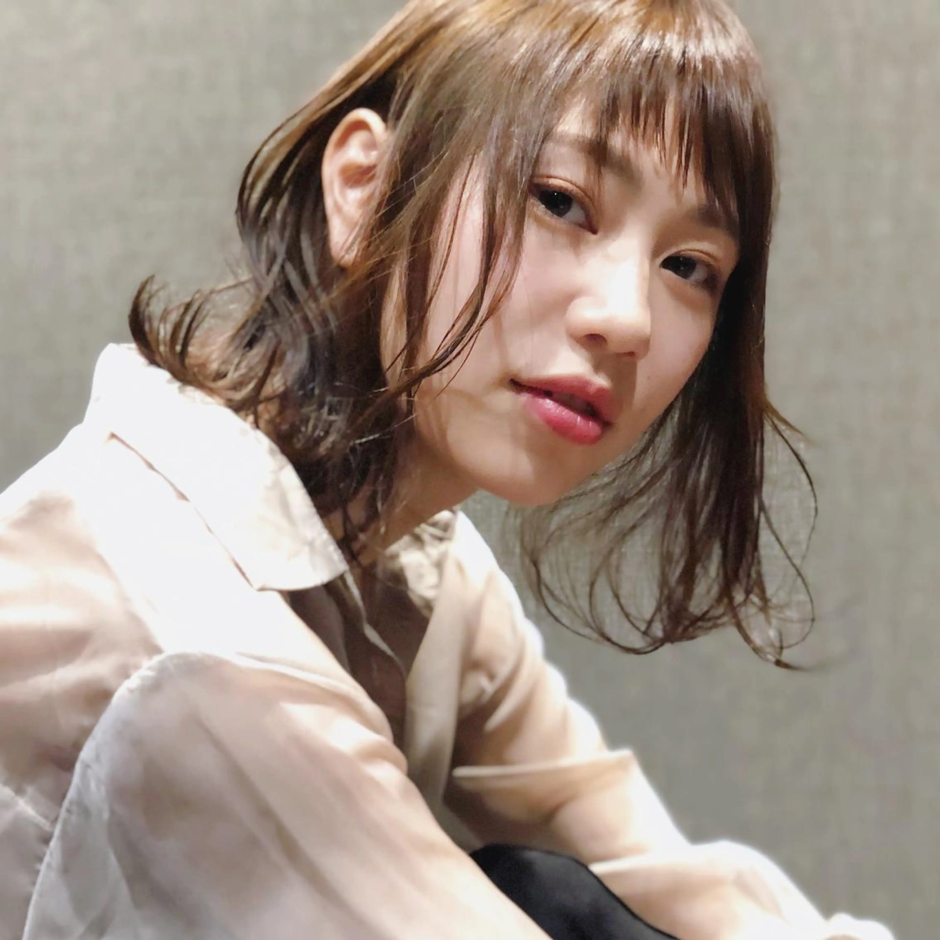 ショート シースルーバング ショートヘア 柿本拓【全席完全個室 ログネオン】のヘアスタイル