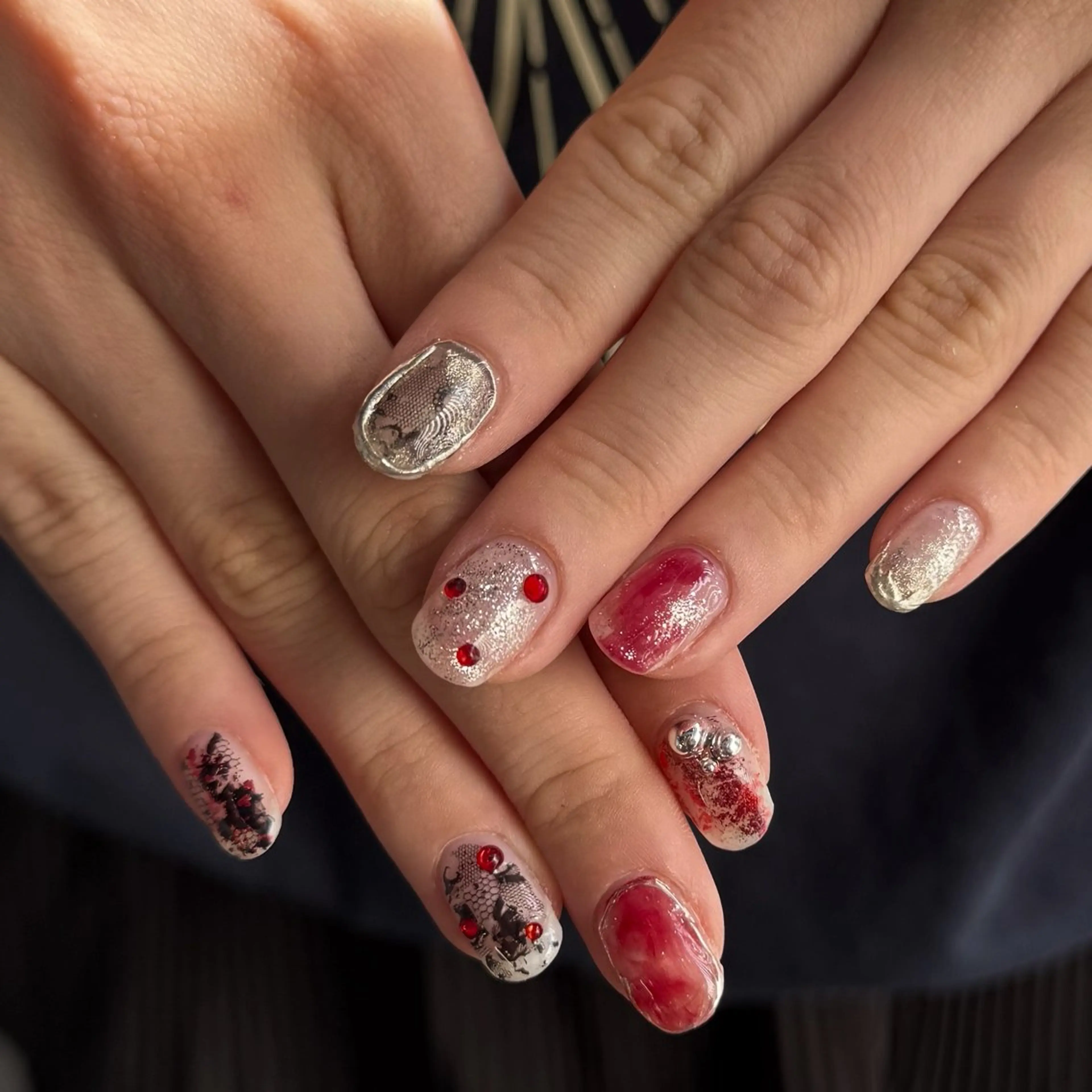 ショート 小川 柚香のネイルデザイン