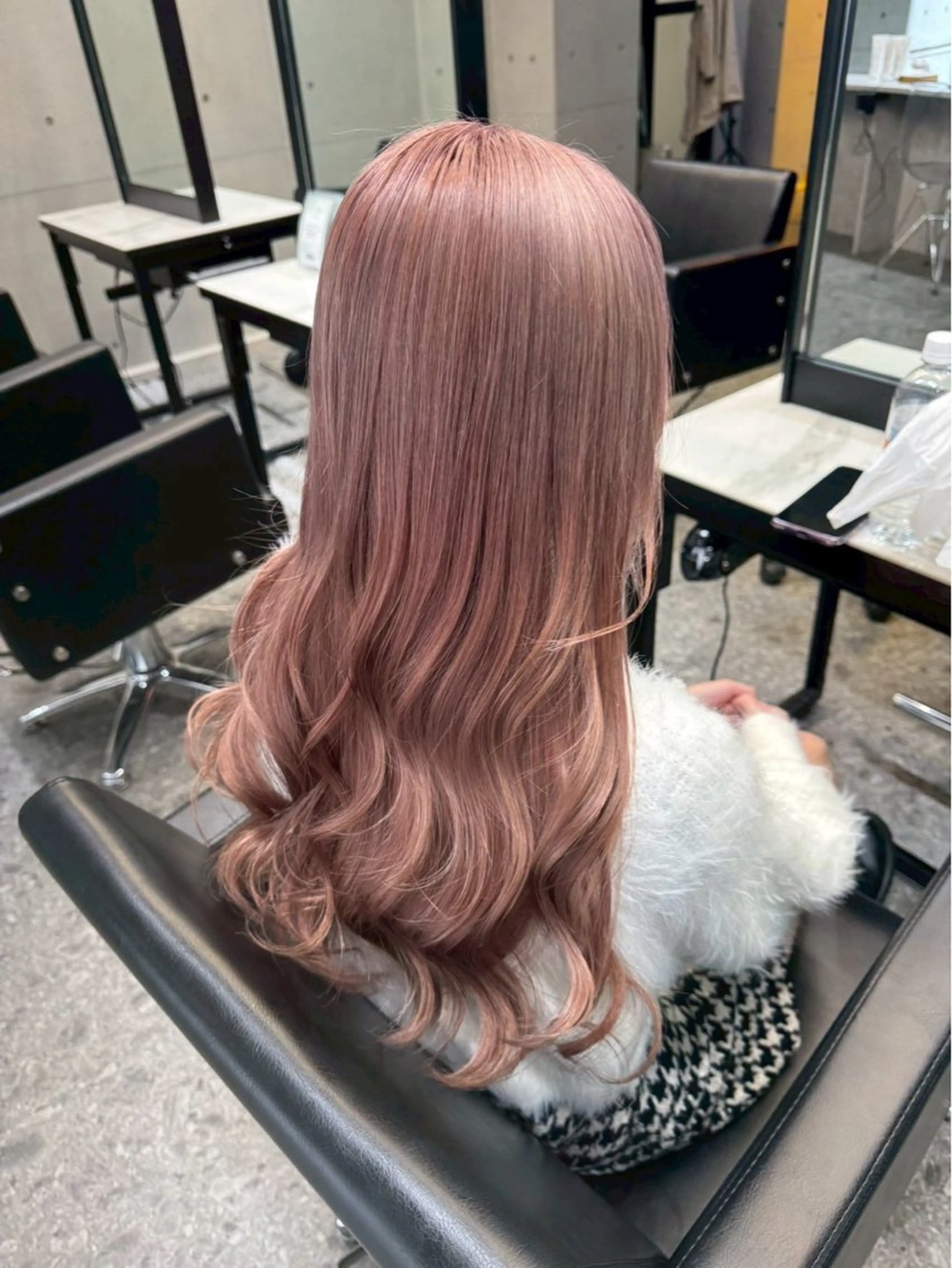 カラー ヘアカラー 🩷暖色/ケアブリー チ/nonoka🎀のヘアスタイル