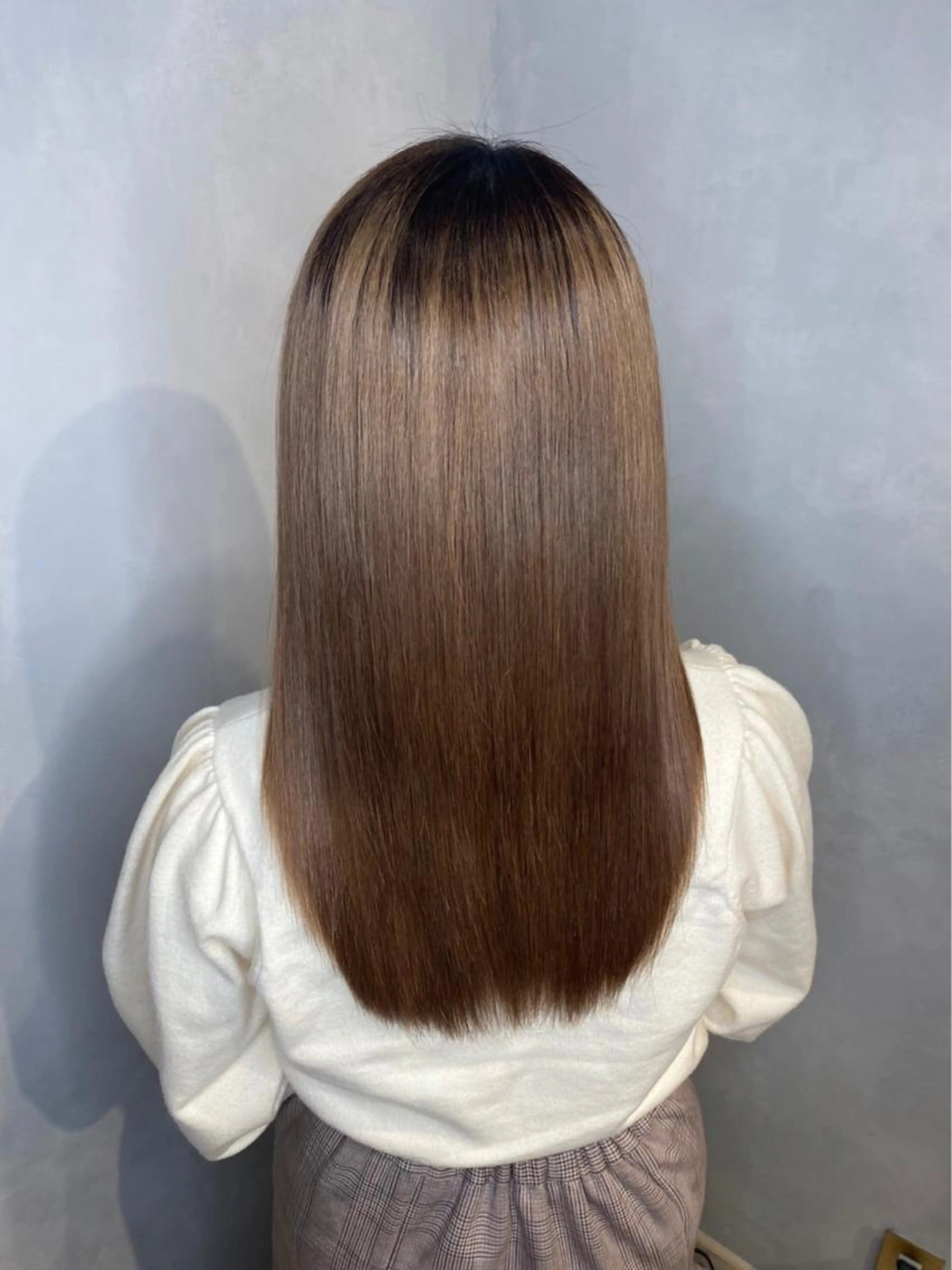 カット＋アドミオ＋髪質改善トリートメント￥15480の写真