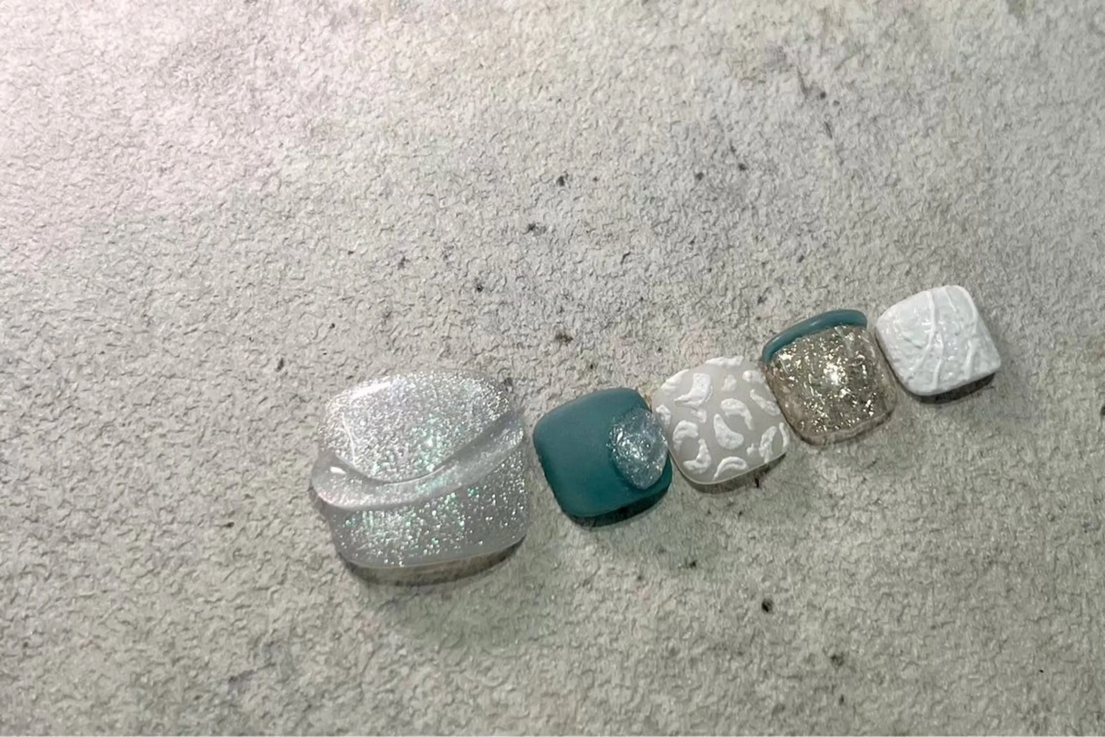 ネイル フットネイル nail salon quartettoのネイルデザイン