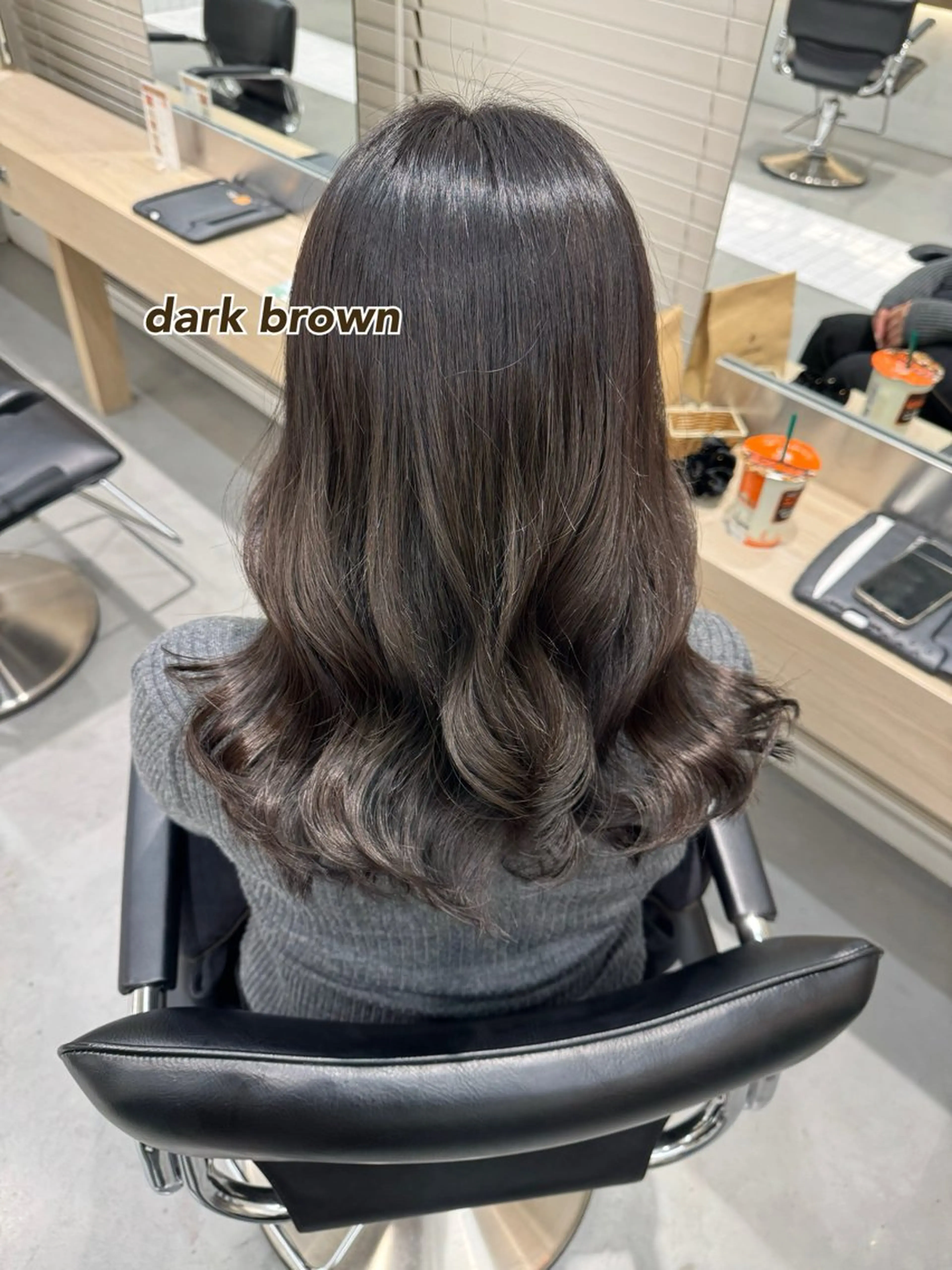 カラー ヘアカラー ナカバチ ユイ🌼 Rizm greenのヘアスタイル