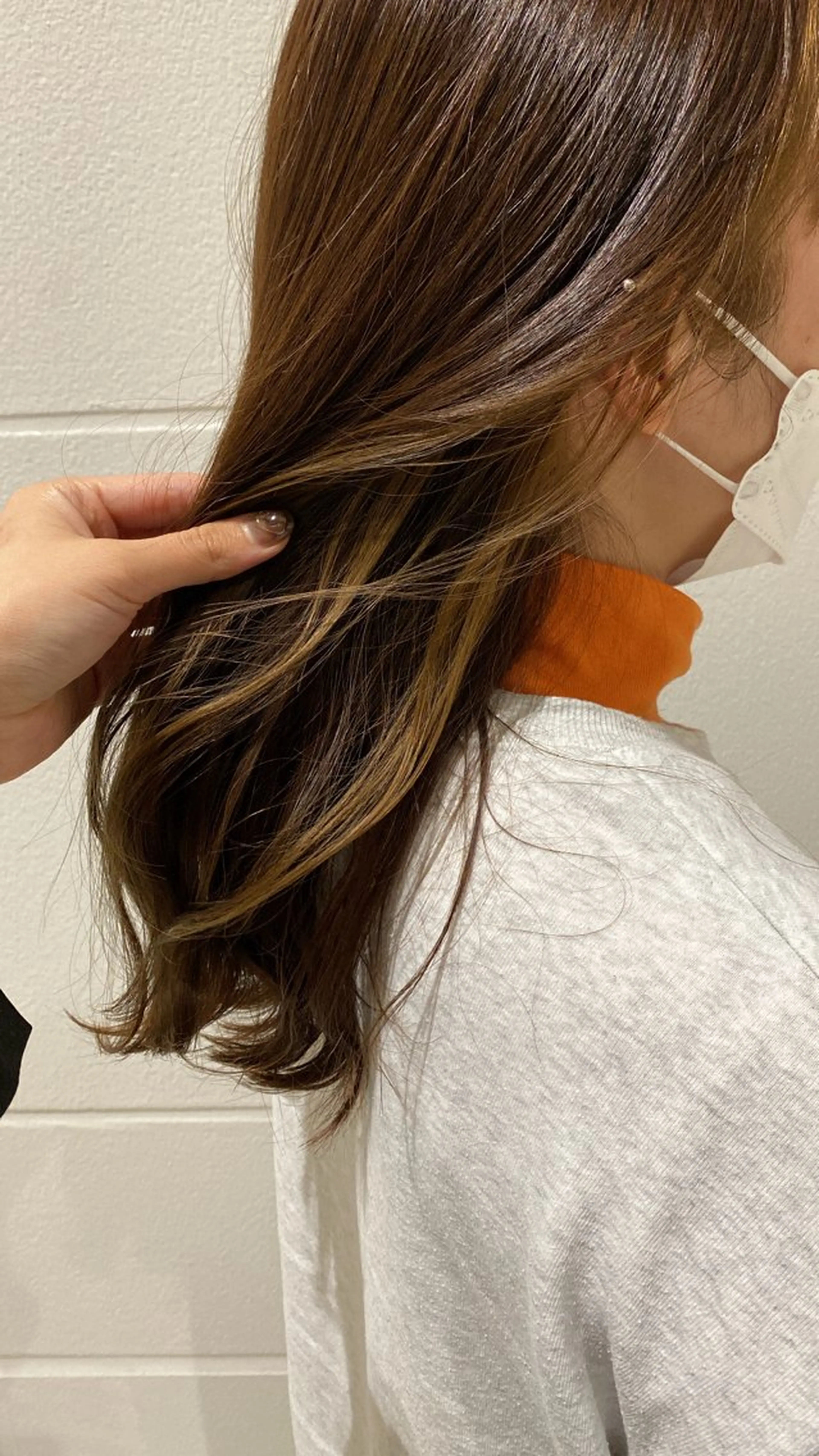 ロング カラー MUKU ひかるのヘアスタイル