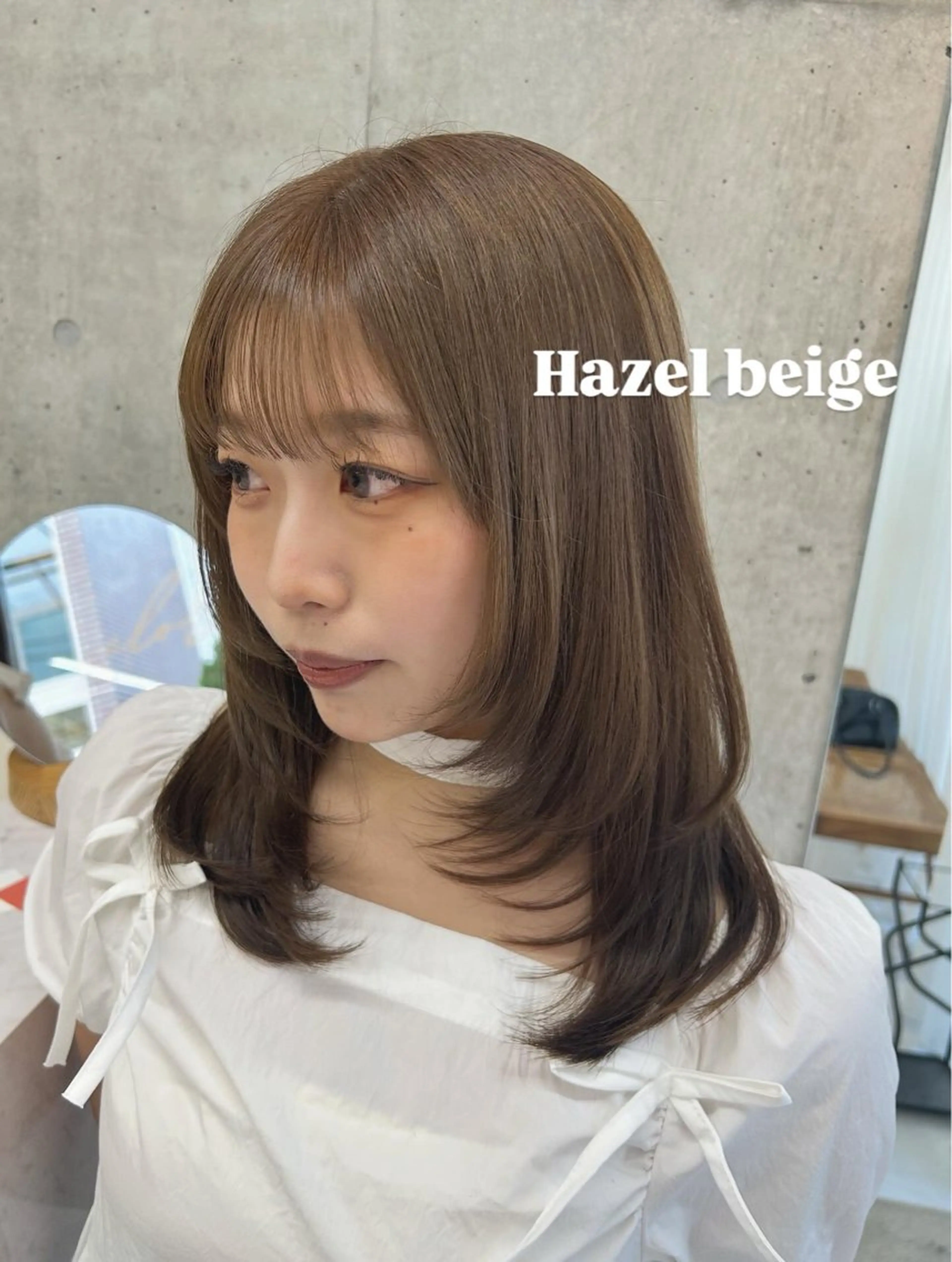 セミロング トリートメント ナチュラルカラー✨/ ゆうか🤍のヘアスタイル