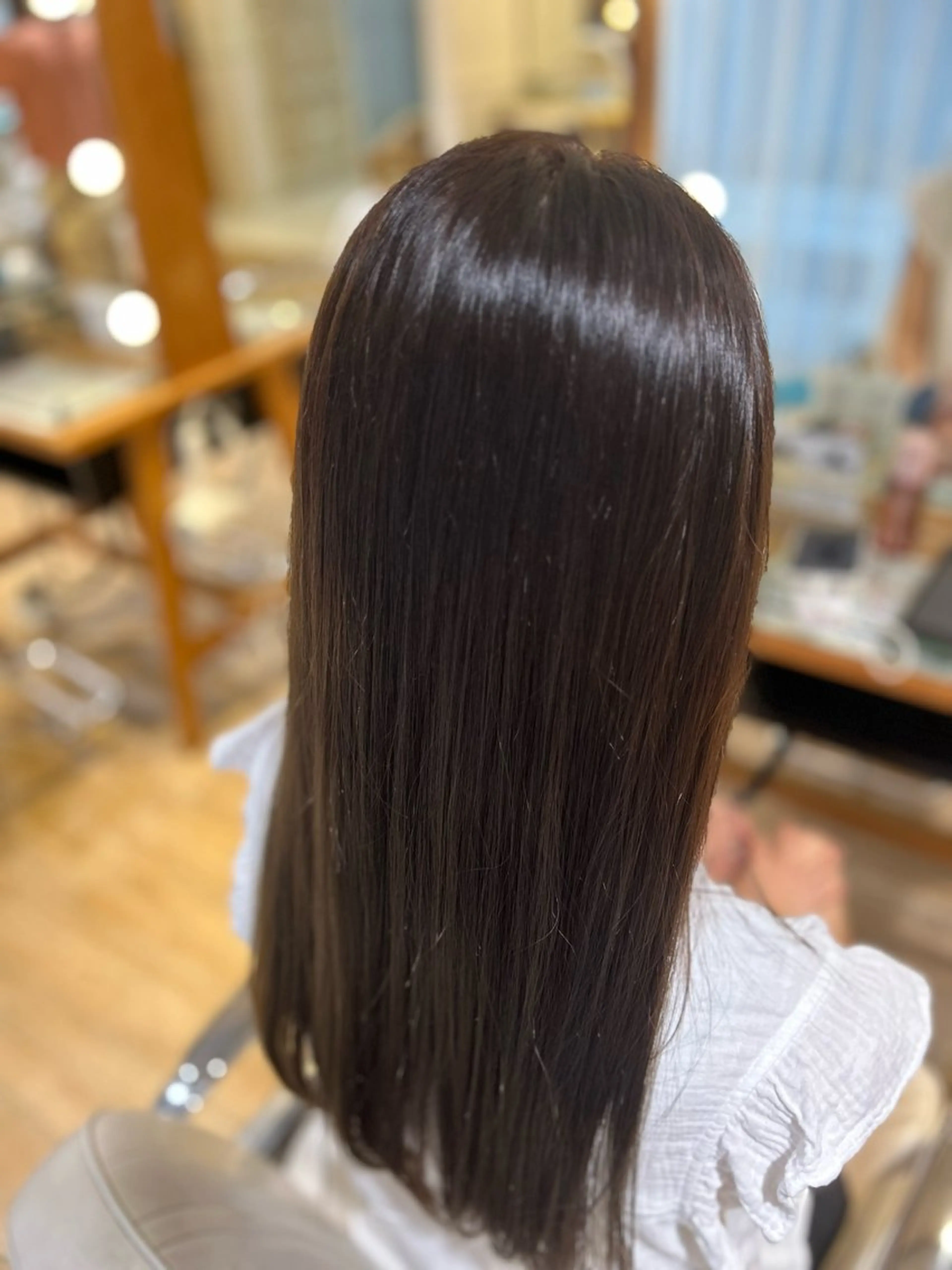 ロング パーマ 縮毛矯正 トリートメント 松田 健佑のヘアスタイル