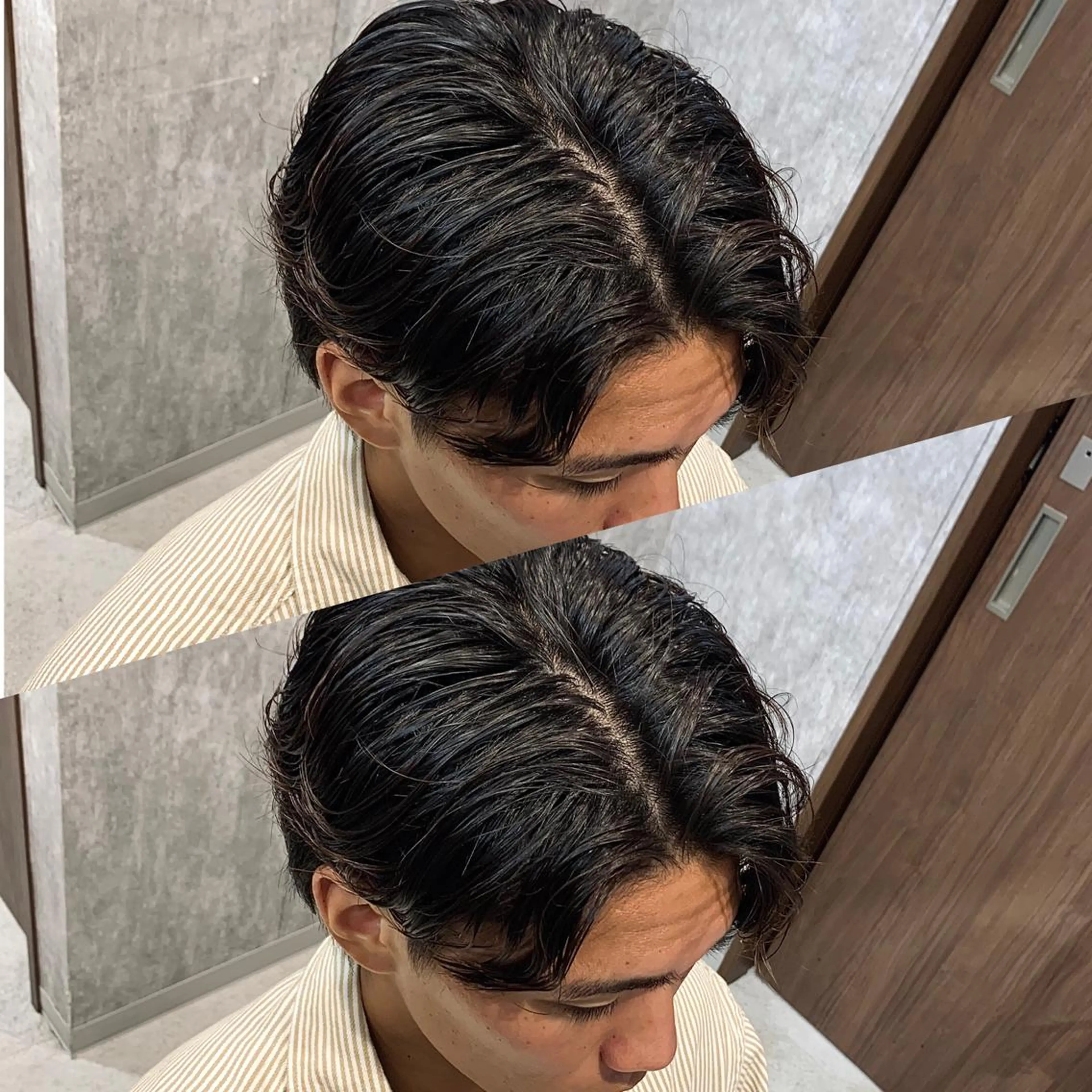 ショート パーマ メンズ メンズパーマ ニュアンスパーマ AI TOKYO  横浜店所属・メンズ支持数No.1 👑リュウ👑のヘアスタイル