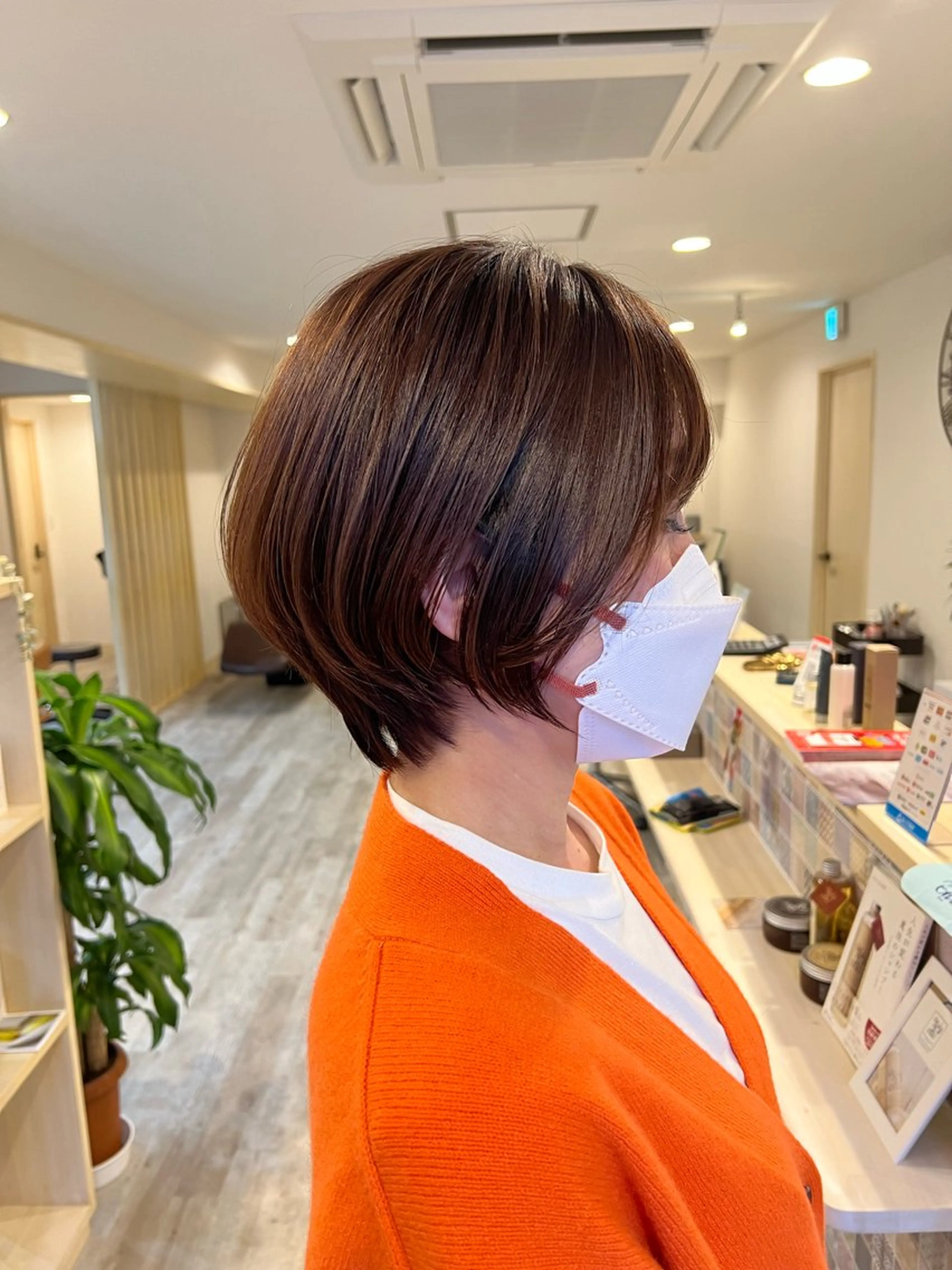 ショート 《放出》Forte マネージャー山根英明のヘアスタイル