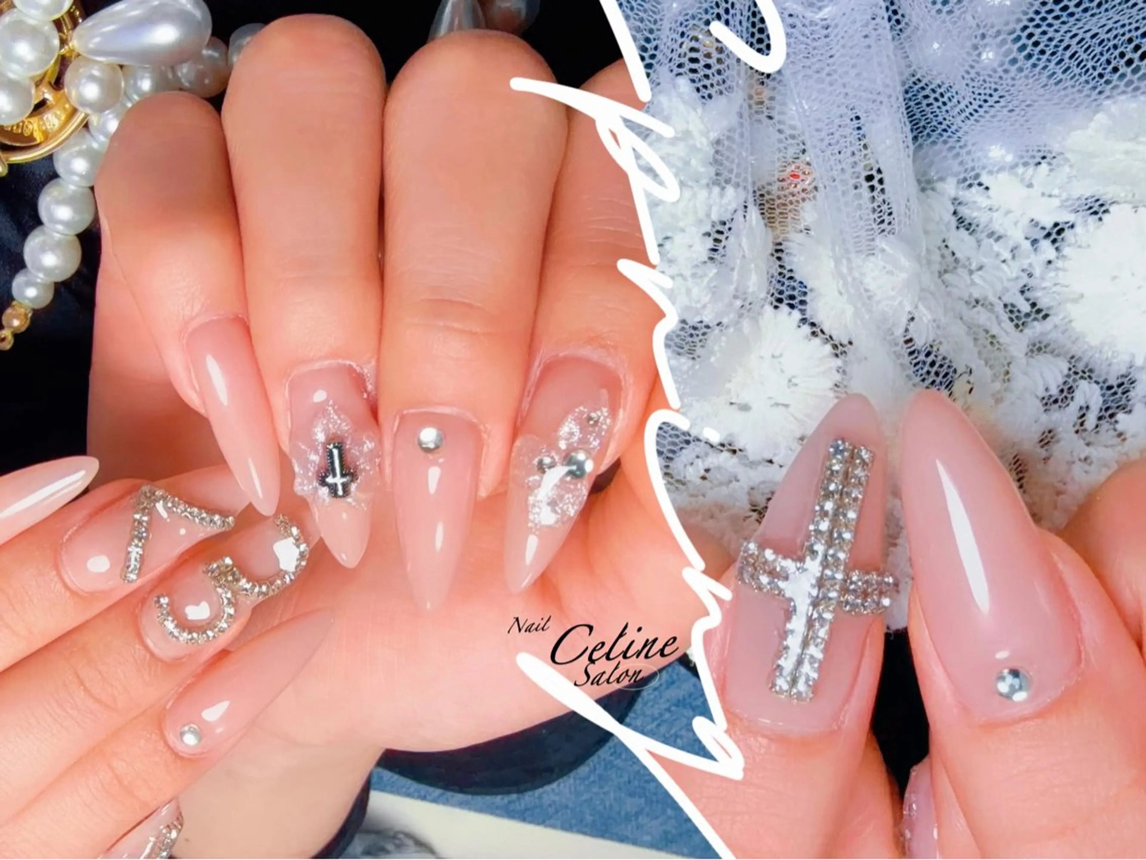 ロング Nail Salon Celine 柏店所属・Nail Salon Celine柏店のネイルデザイン