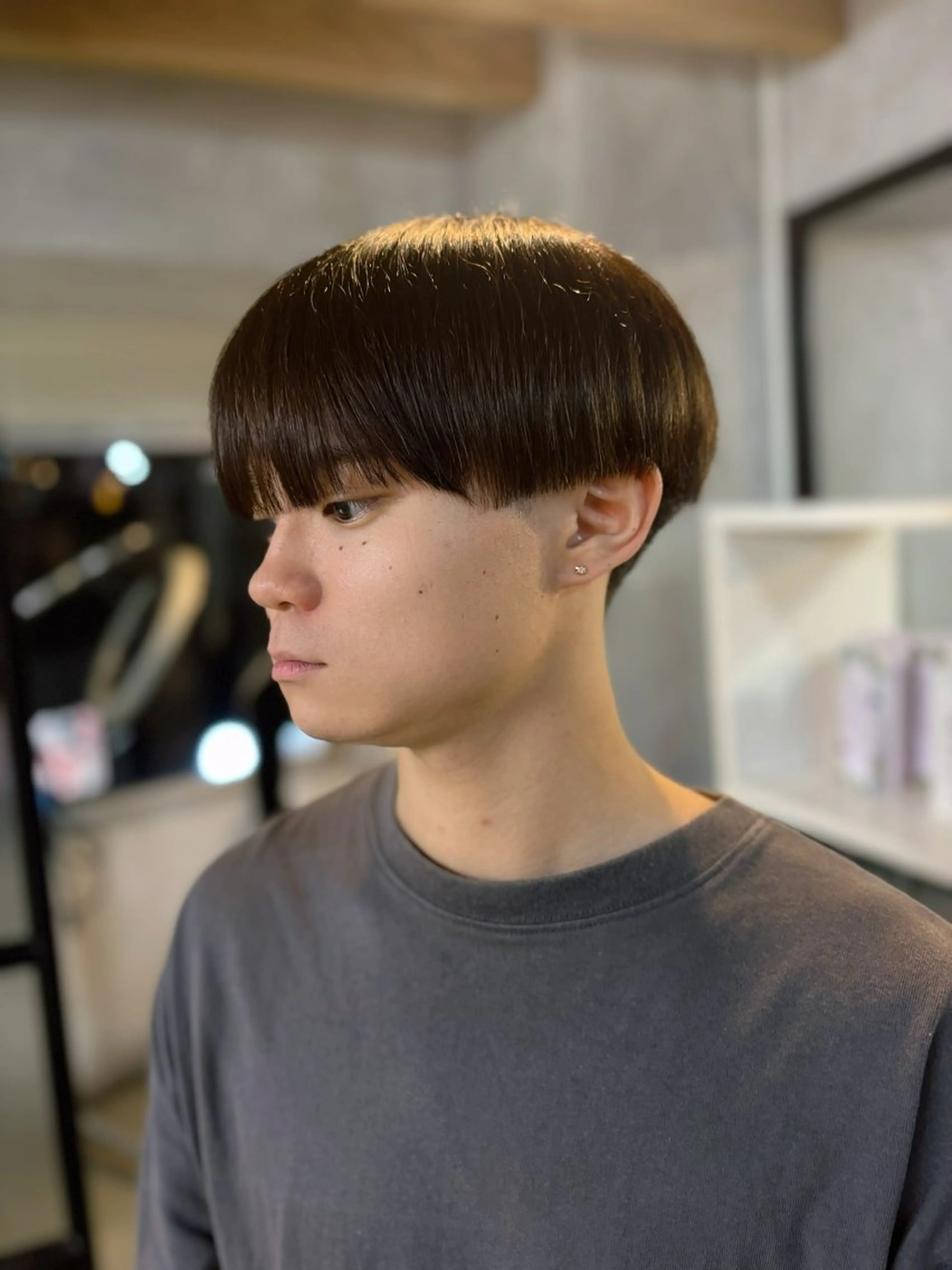 ショート メンズ マッシュ SAKURA    omotesando所属・✂️メンズ特化✂️ 大城聖瑠のヘアスタイル