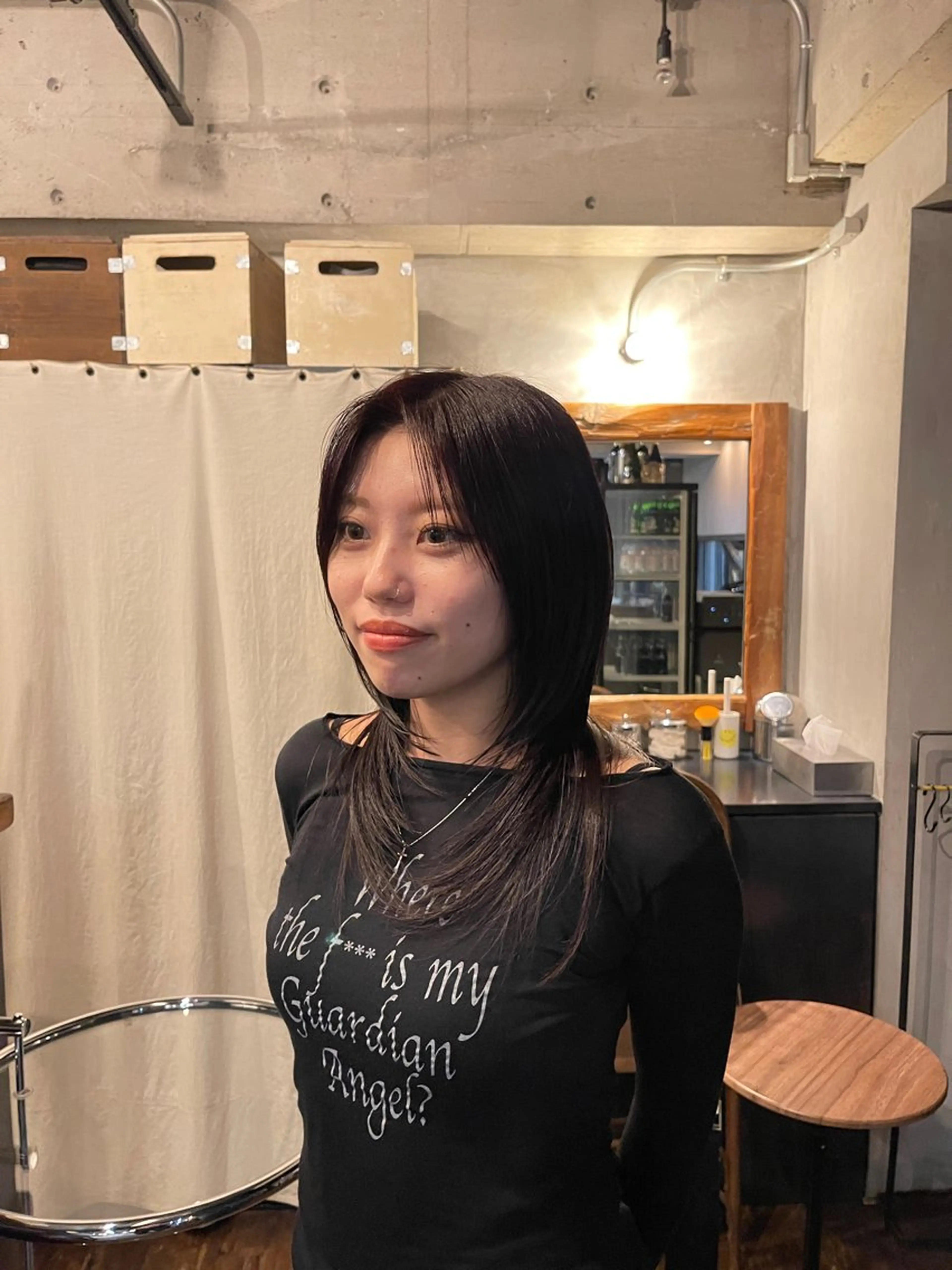 セミロング カラー ヘアカラー BLESS所属・sawahata mariaのヘアスタイル