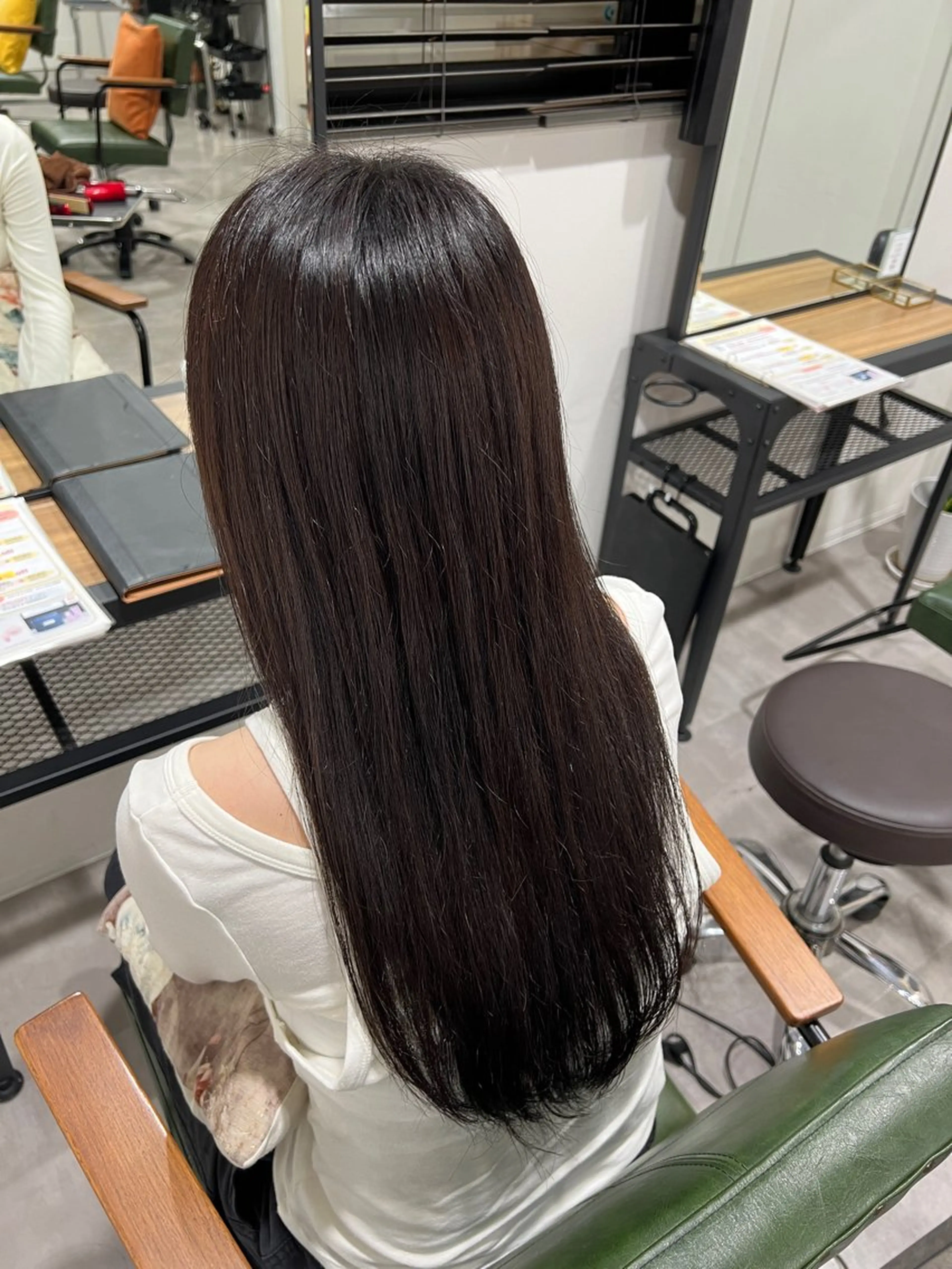 ロング カラー 伸ばしかけ カット 凜乃‎🤍透明感/ ナチュラル/平尾🌿のヘアスタイル