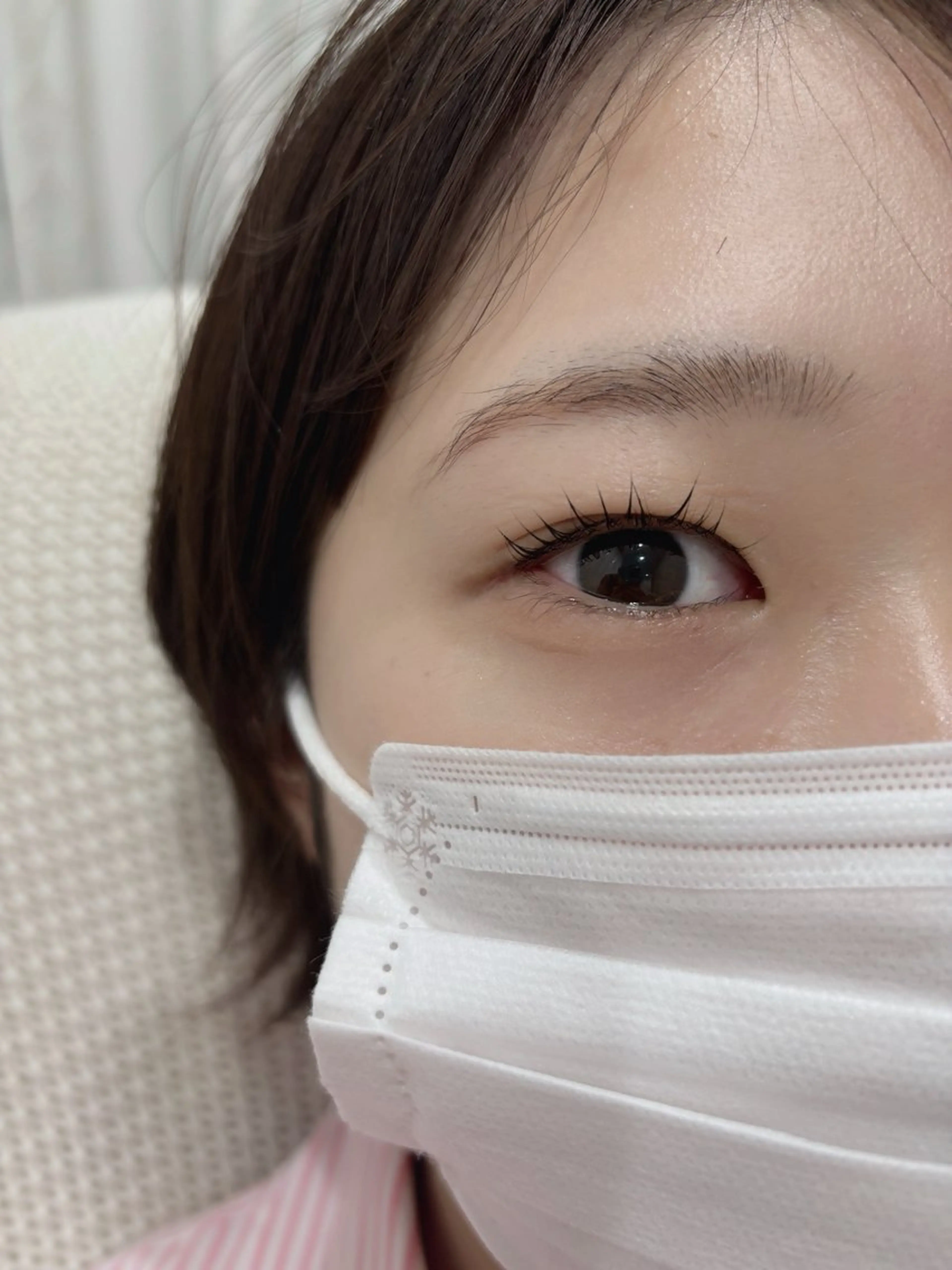 マツエク・マツパ 一重×まつ毛パーマ パリジェンヌ/眉毛 ミラ大宮Yunaのマツエク・マツパデザイン