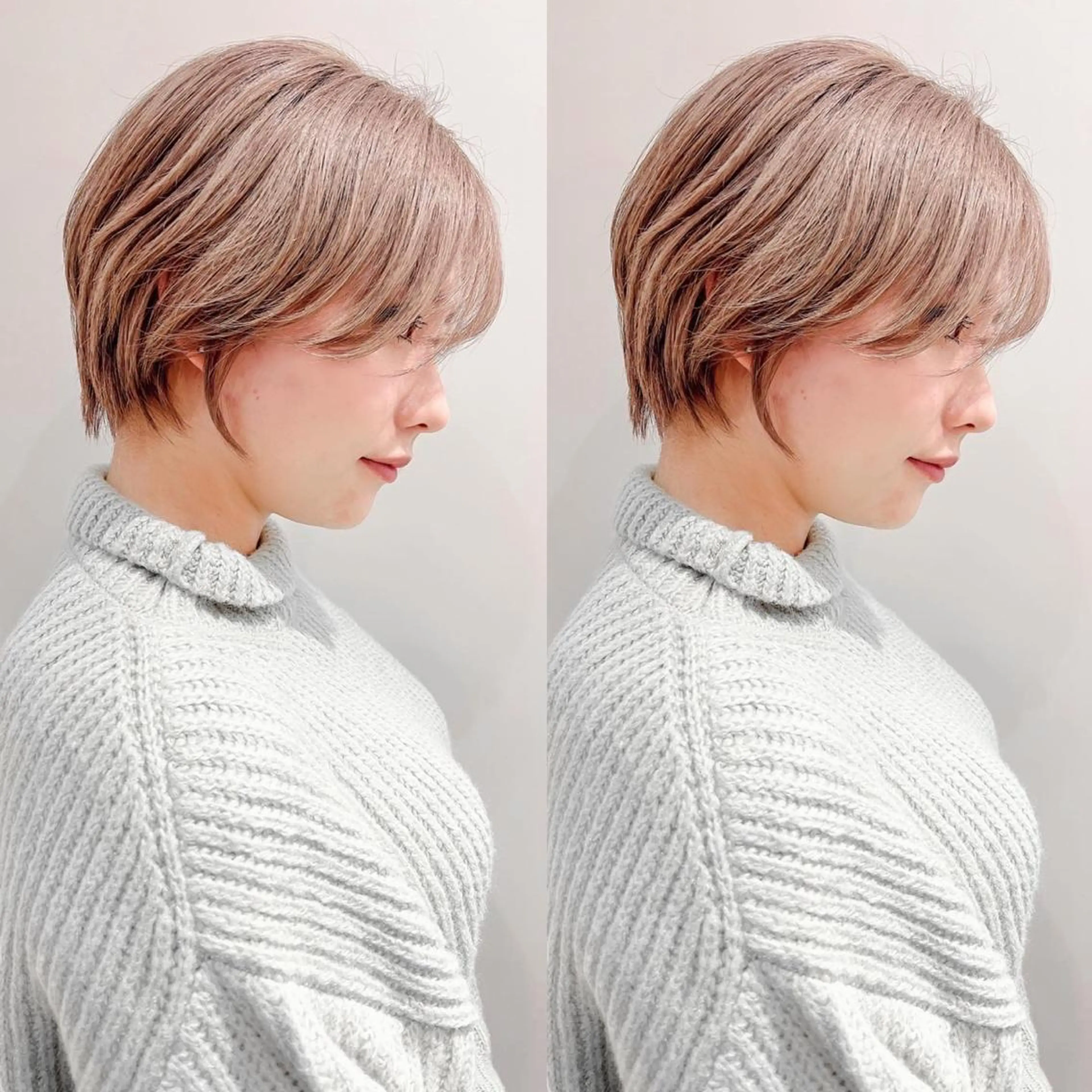 ショート カラー LA KING GINZA TOKYO所属・🧡ショートの達人 🧡SHOのヘアスタイル